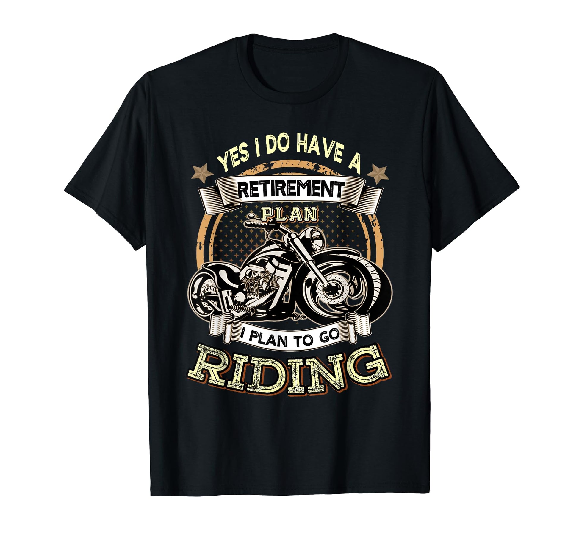 Retirement Plan To Go Riding T-Shirt - Minimalist Print Men Women - T-Shirt, Sweatshirt, Hoodie