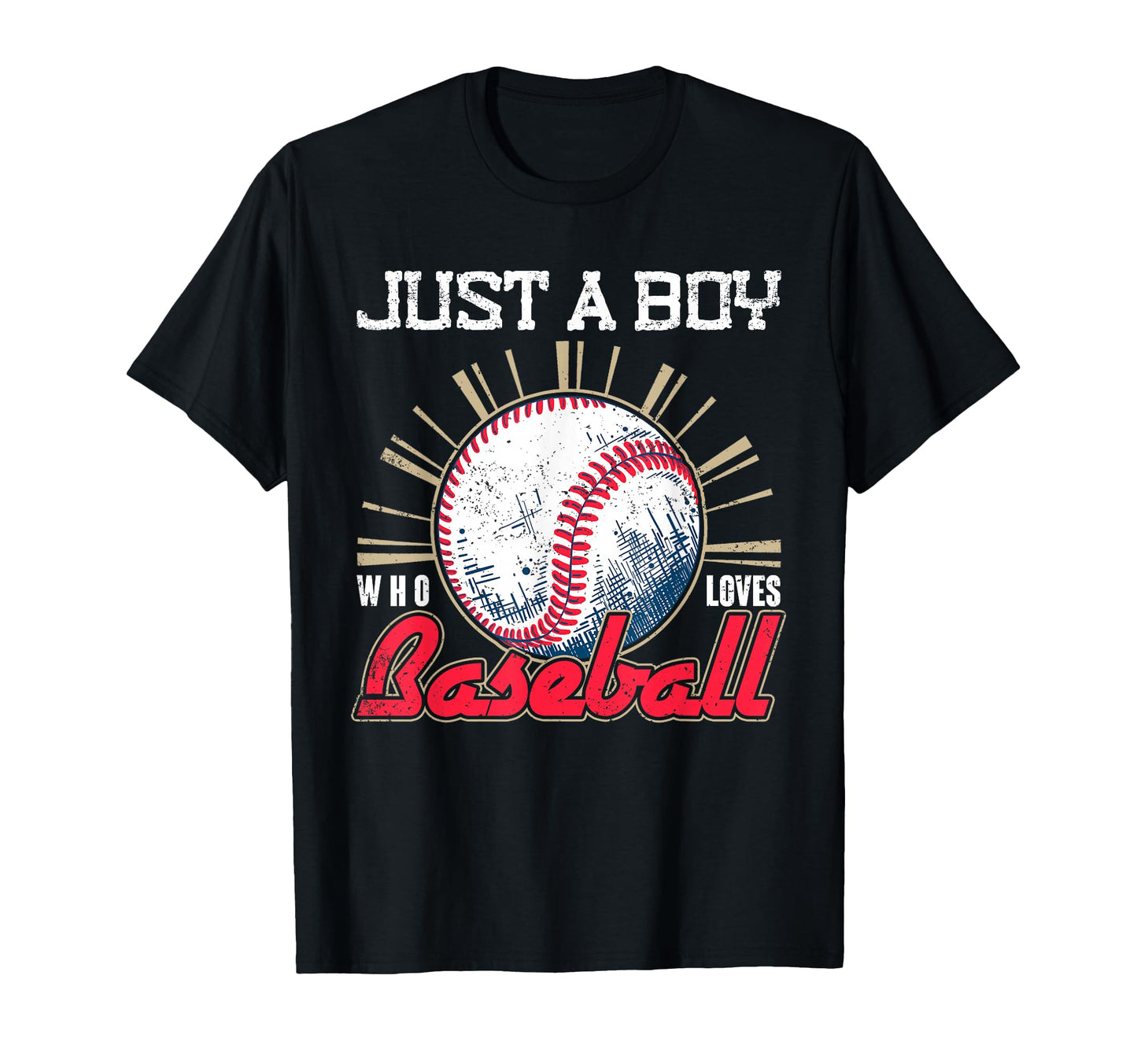 Ball Baseball Player Just Who T-Shirt - Casual Everyday Wear Men Women - T-Shirt, Sweatshirt, Hoodie