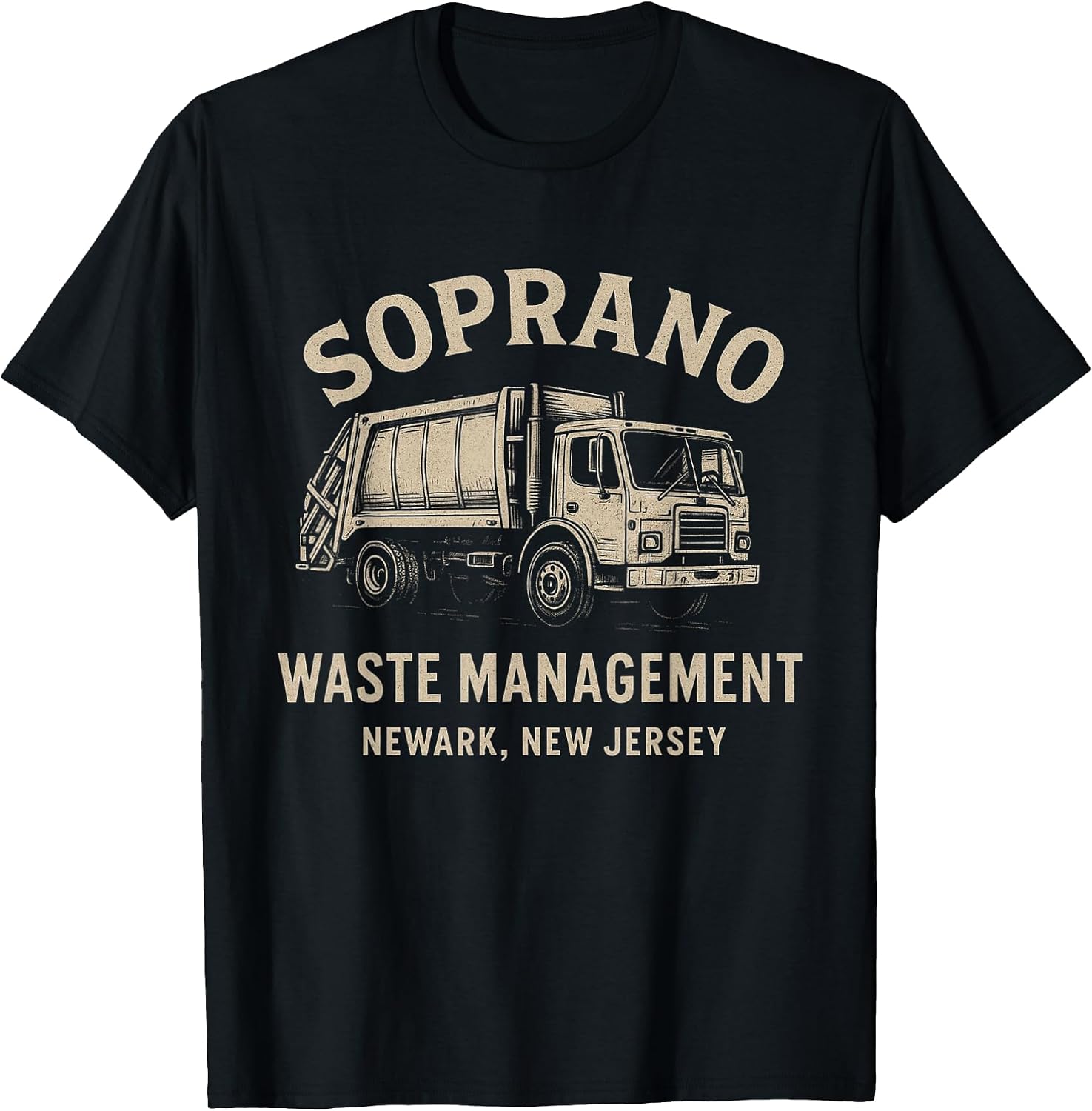 Retro Blue Collar Worker for Trash Truck Fans - Adult & Kids T-Shirts, Sweatshirts & Hoodies apparel design preview 1