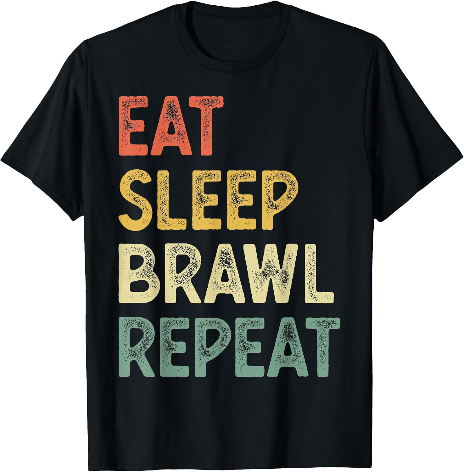 Eat Sleep Brawl Repeat Stars Funny Video Gamer Gaming - Adult & Kids T-Shirts, Sweatshirts & Hoodies apparel design preview 1