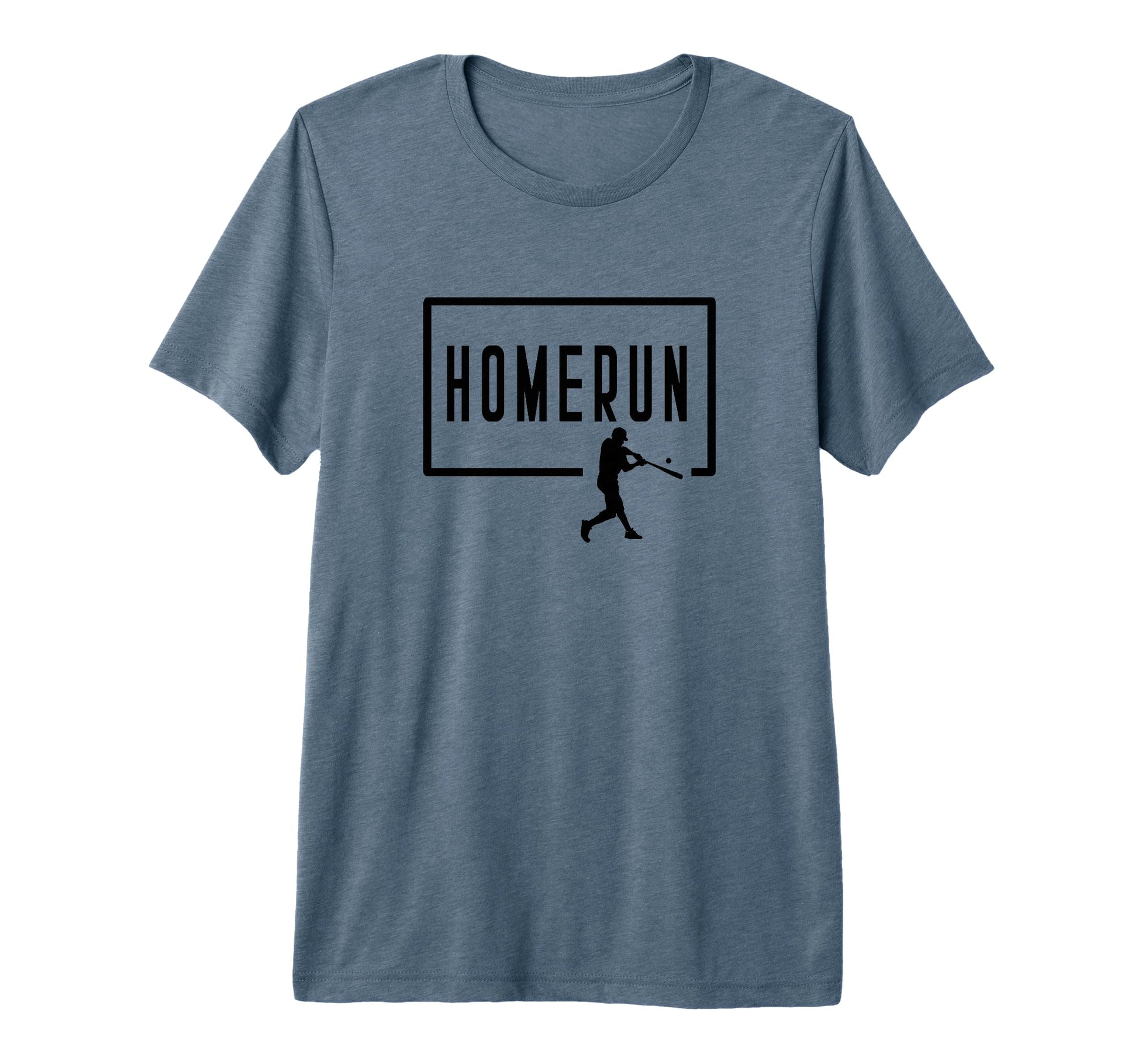 Baseball Batter Homerun Funny Game T-Shirt - Minimalist Print for Adults - T-Shirt, Sweatshirt, Hoodie
