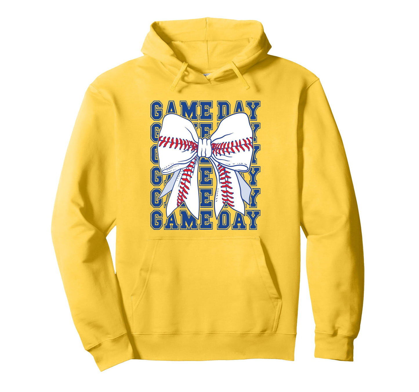 Game Day Baseball Mom Mother Baseball Hoodie - Novelty Apparel for Adults - T-Shirt, Sweatshirt, Hoodie