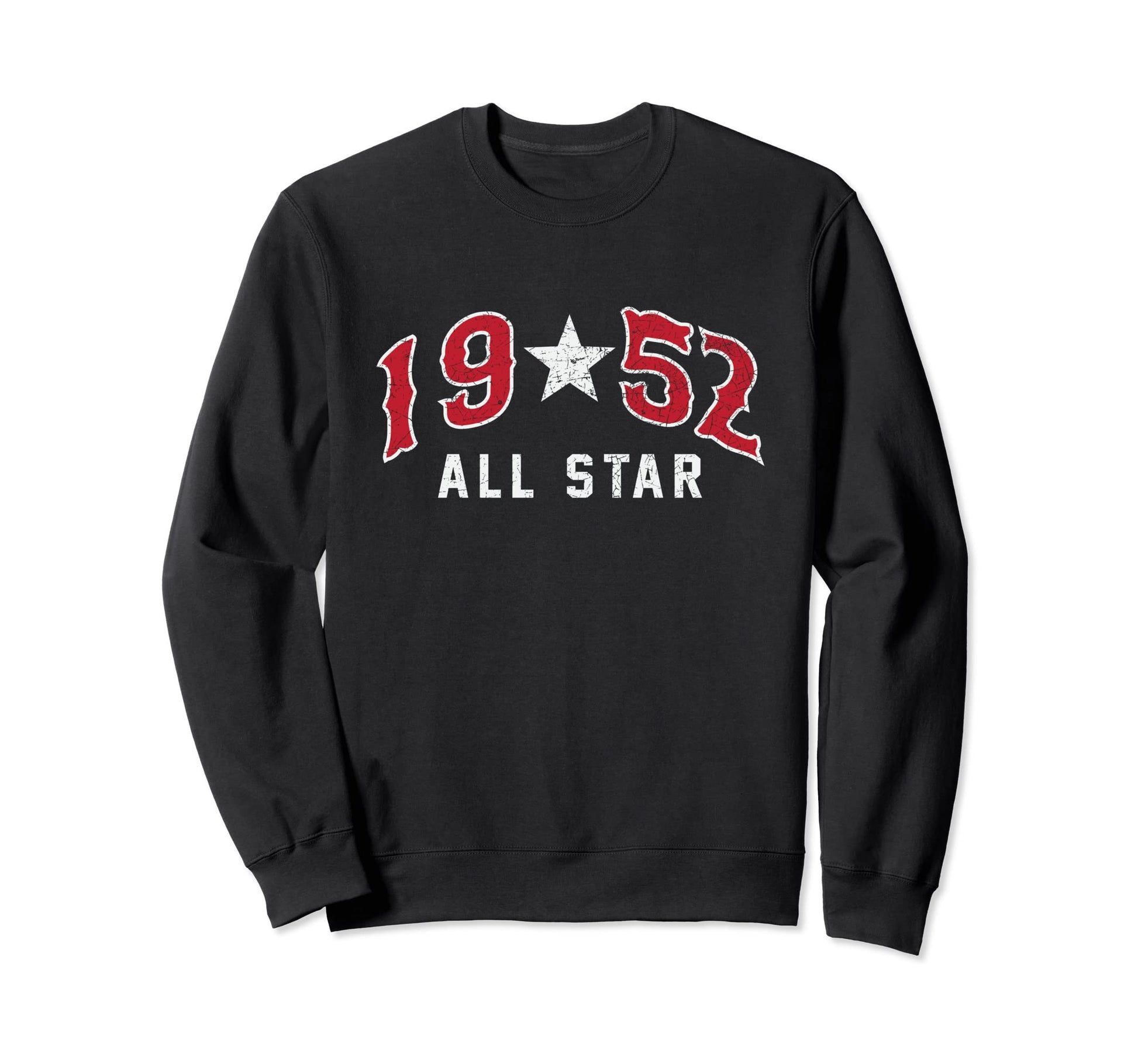 1952 Baseball Team 70Th Birthday Sweatshirt - Trendy Graphic Unisex - T-Shirt, Sweatshirt, Hoodie
