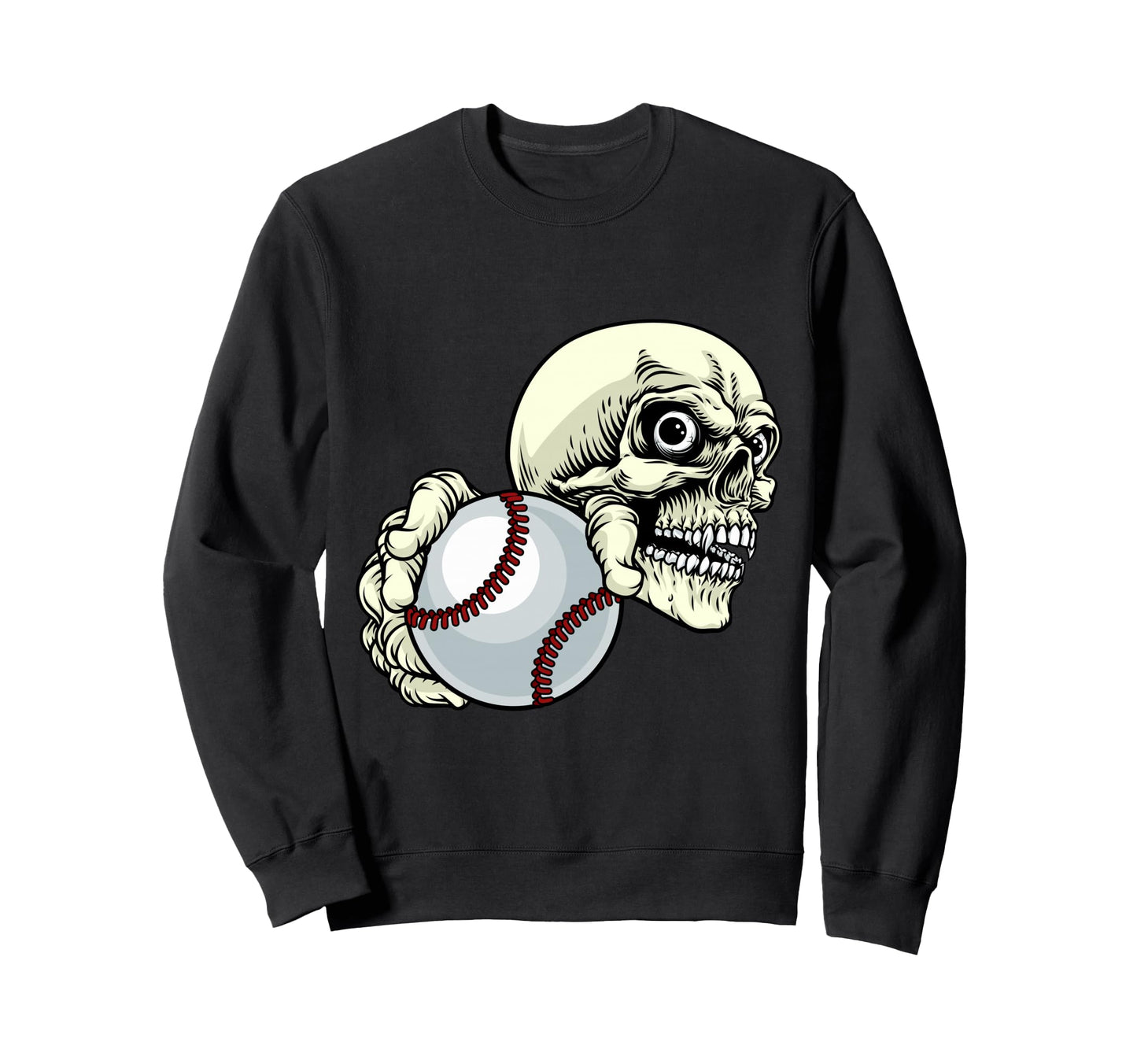 Skeleton Grim Reaper Skull Sweatshirt - Fun Novelty Design for Adults - T-Shirt, Sweatshirt, Hoodie