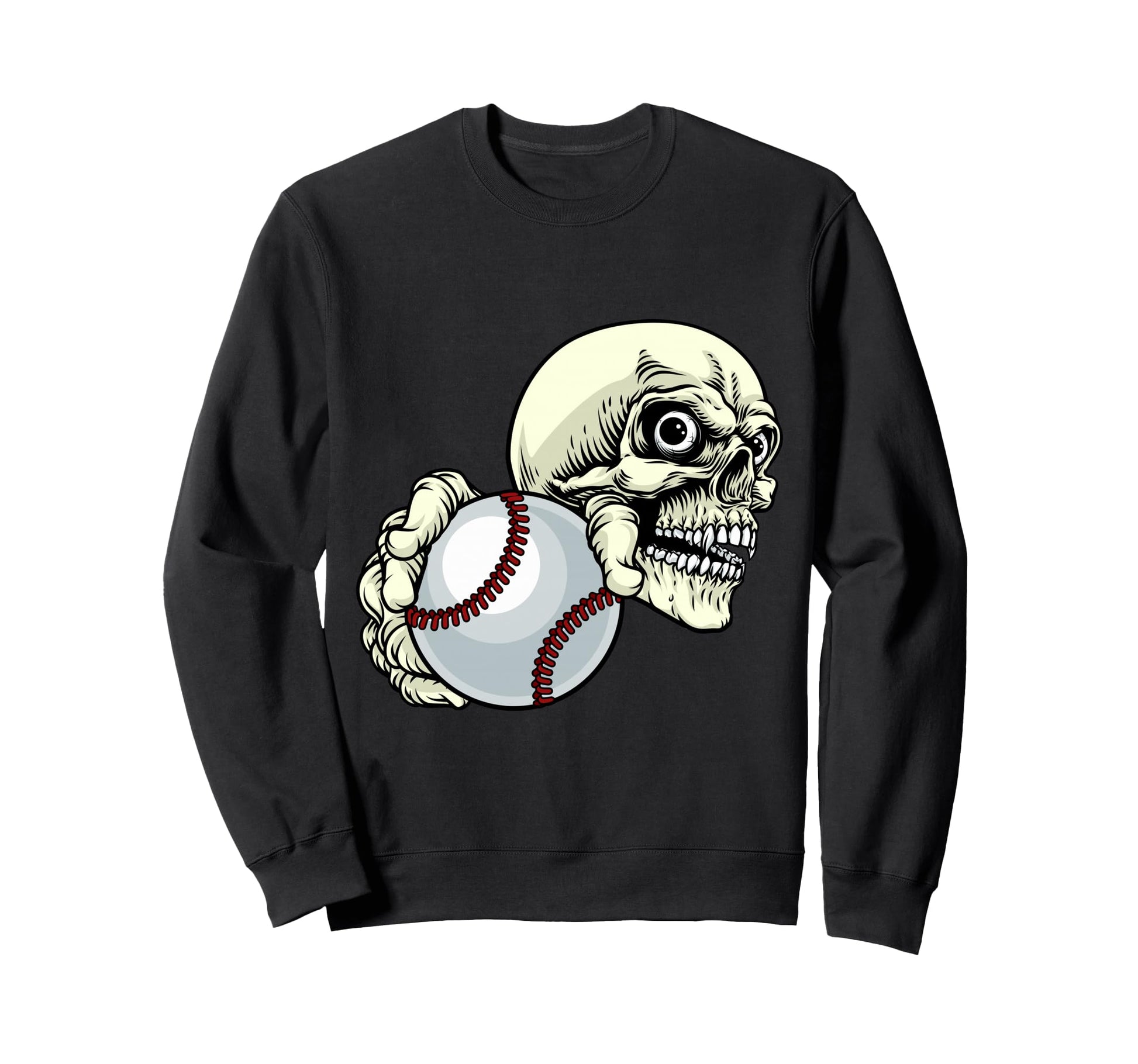 Skeleton Grim Reaper Skull Sweatshirt - Fun Novelty Design for Adults - T-Shirt, Sweatshirt, Hoodie