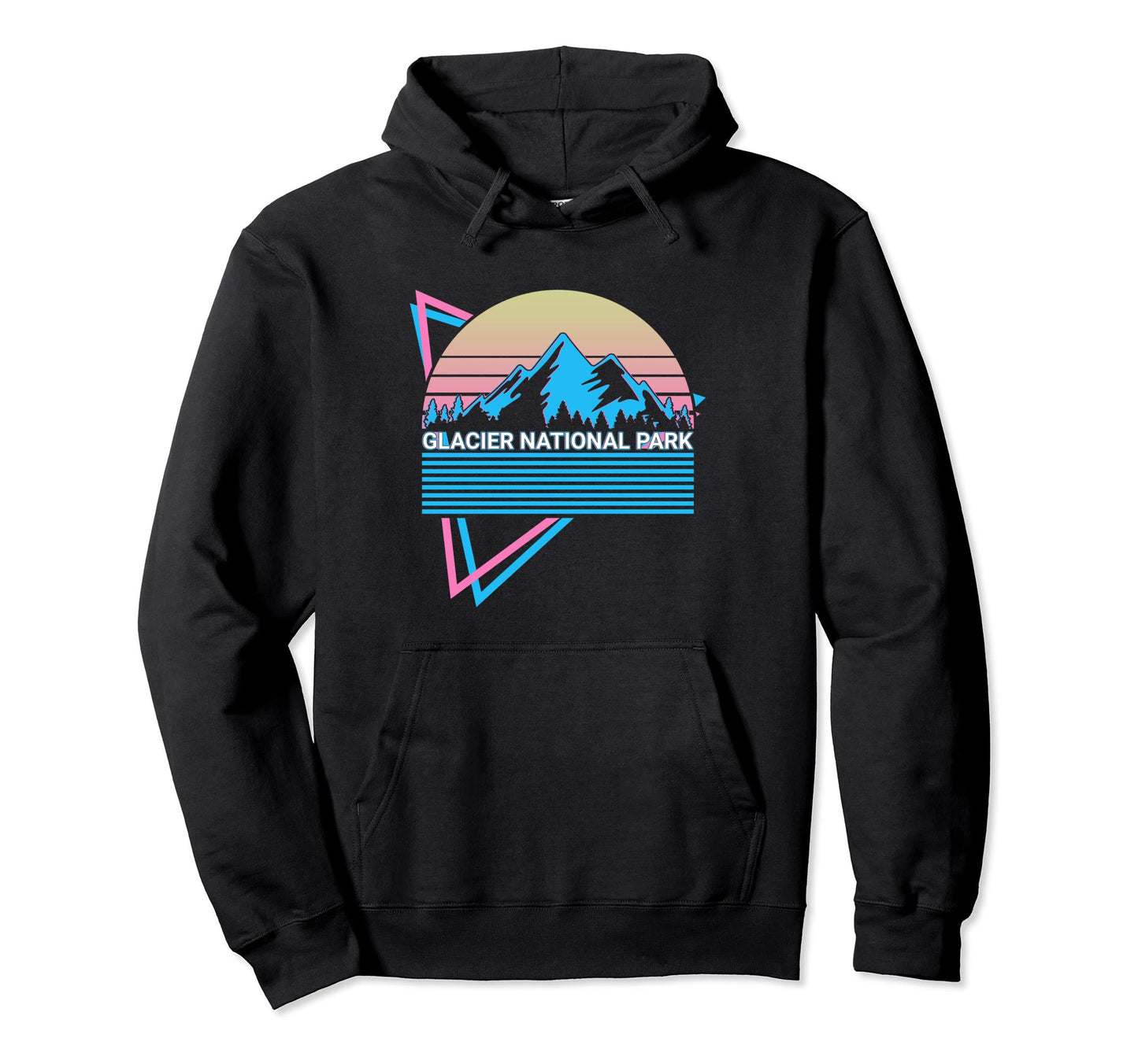 National Park Glacier Glacier National Park Hoodie - Unique Graphic Unisex - T-Shirt, Sweatshirt, Hoodie