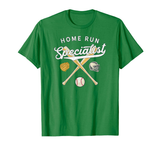 Baseball Home Run Specialist Grand T-Shirt - Novelty Apparel for Adults - T-Shirt, Sweatshirt, Hoodie
