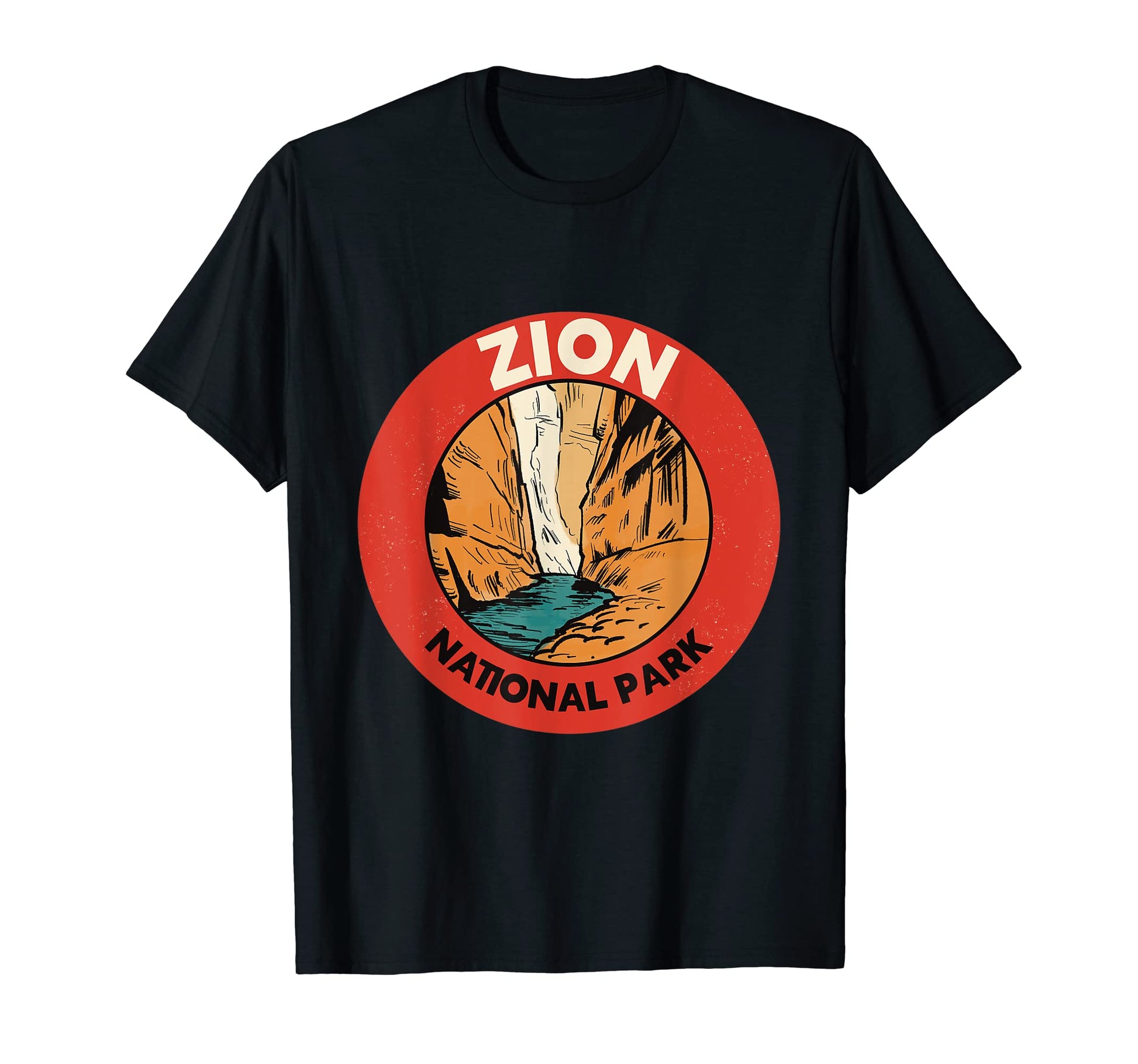 Zion National Park T-Shirt - Custom Art Print Men Women - T-Shirt, Sweatshirt, Hoodie