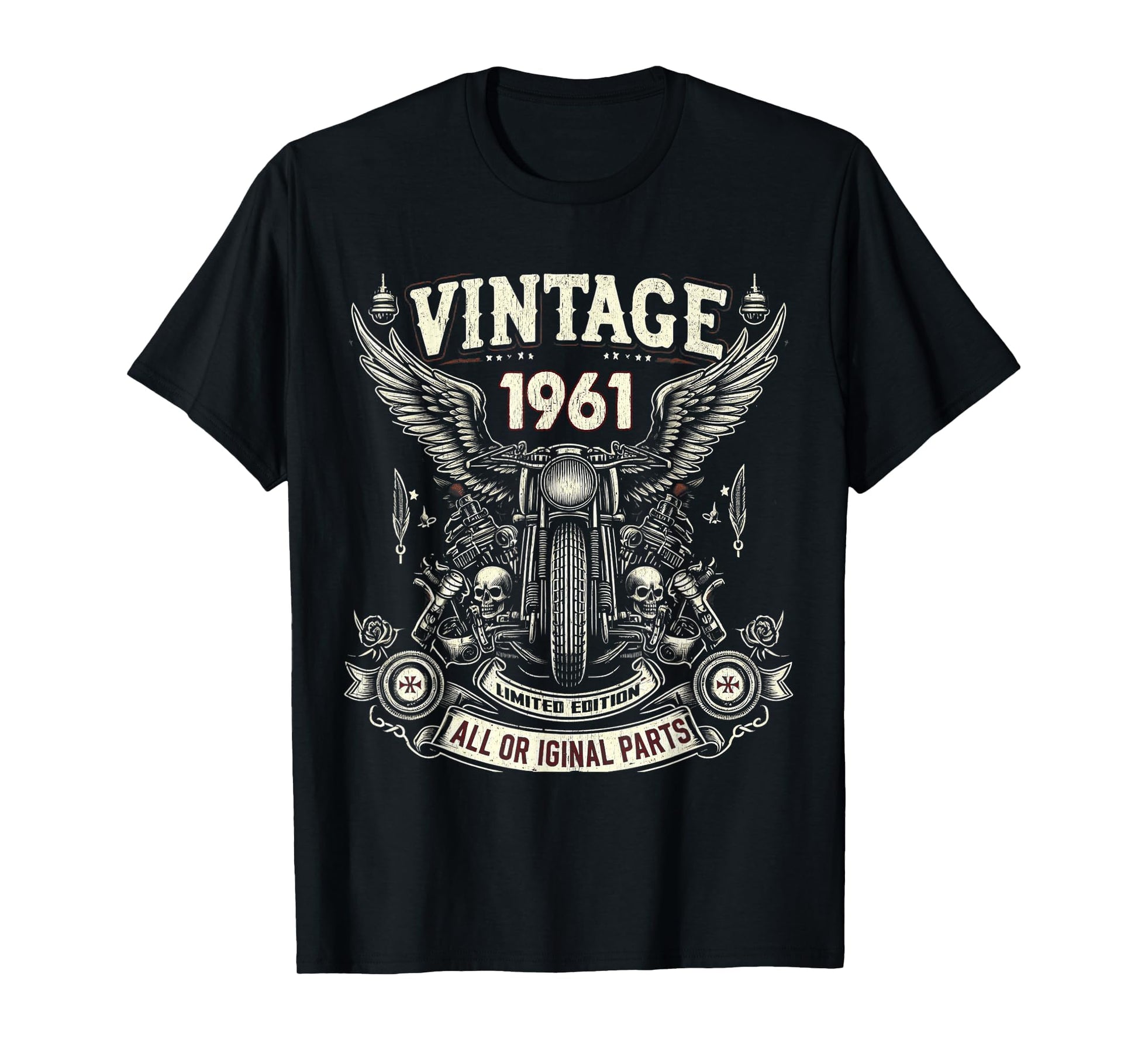1961 Born 1961 63Th Birthday T-Shirt - Fun Novelty Design for Adults - T-Shirt, Sweatshirt, Hoodie