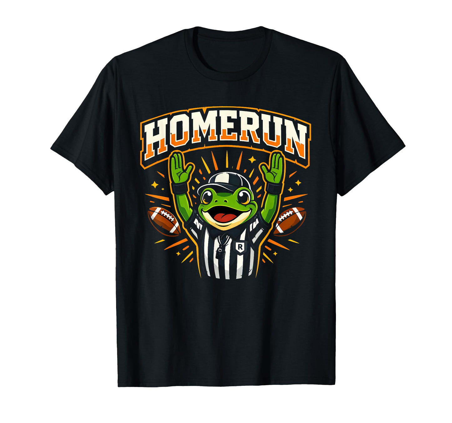 Funny Football Referee Touchdown T-Shirt - Minimalist Print for Adults - T-Shirt, Sweatshirt, Hoodie