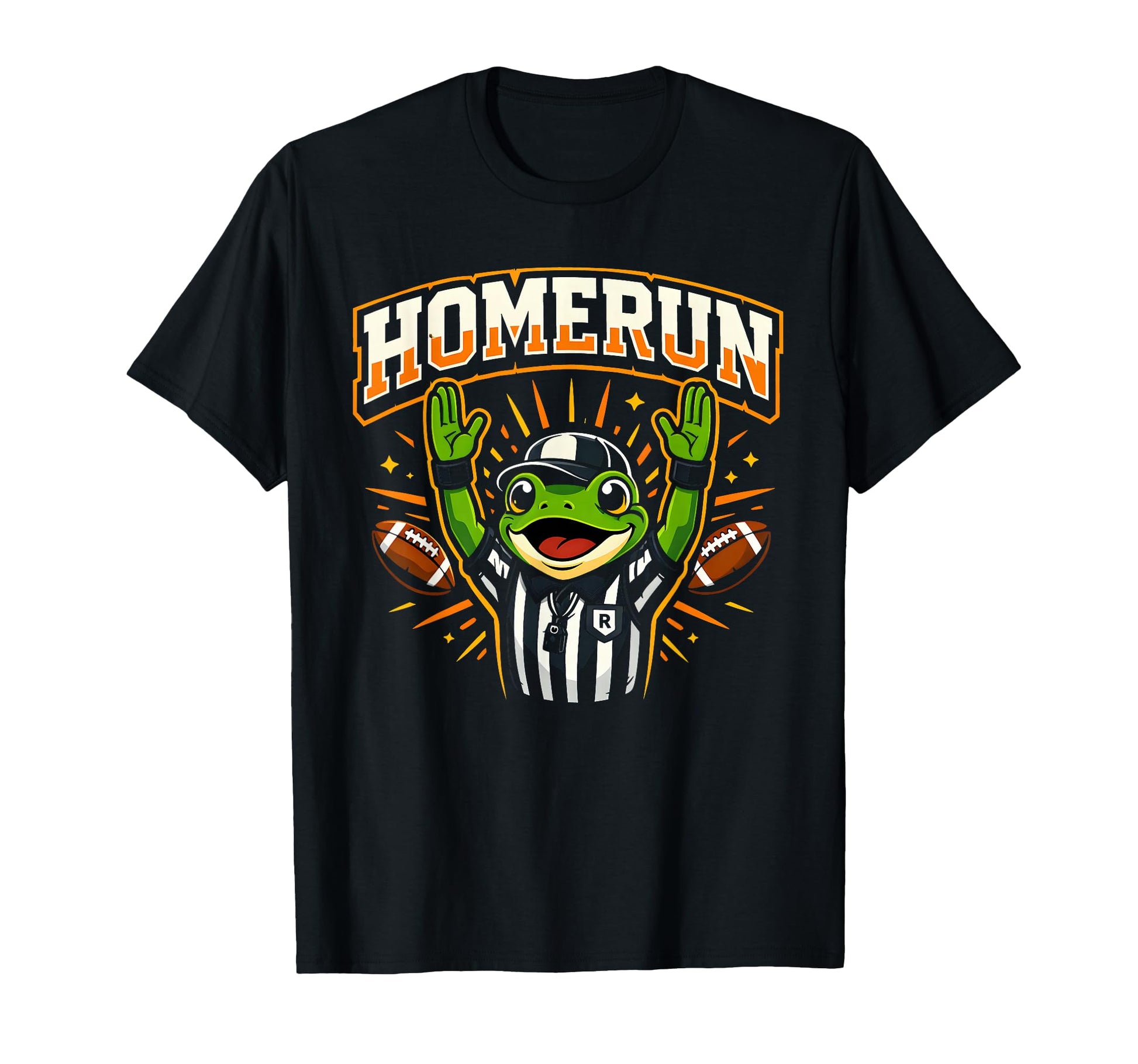 Funny Football Referee Touchdown T-Shirt - Minimalist Print for Adults - T-Shirt, Sweatshirt, Hoodie