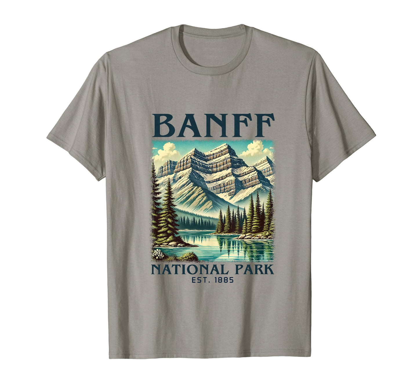 Canadian Banff National Park T-Shirt - Casual Everyday Wear for Adults - T-Shirt, Sweatshirt, Hoodie