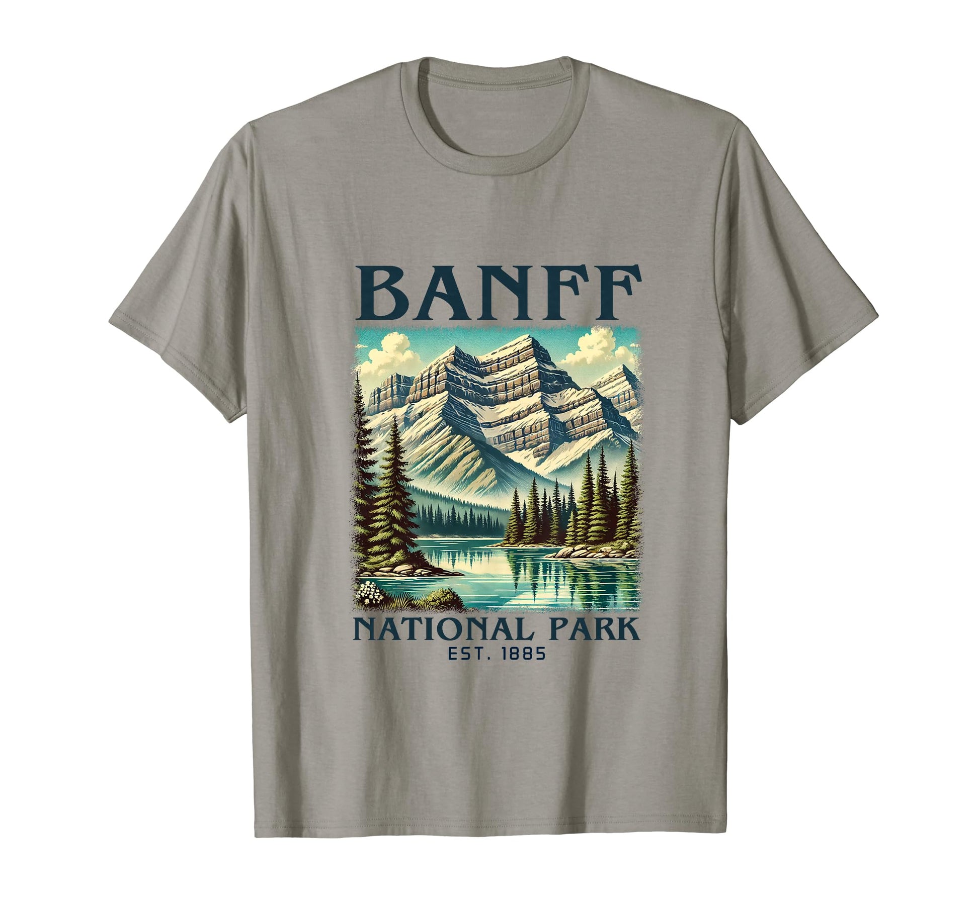 Canadian Banff National Park T-Shirt - Casual Everyday Wear for Adults - T-Shirt, Sweatshirt, Hoodie