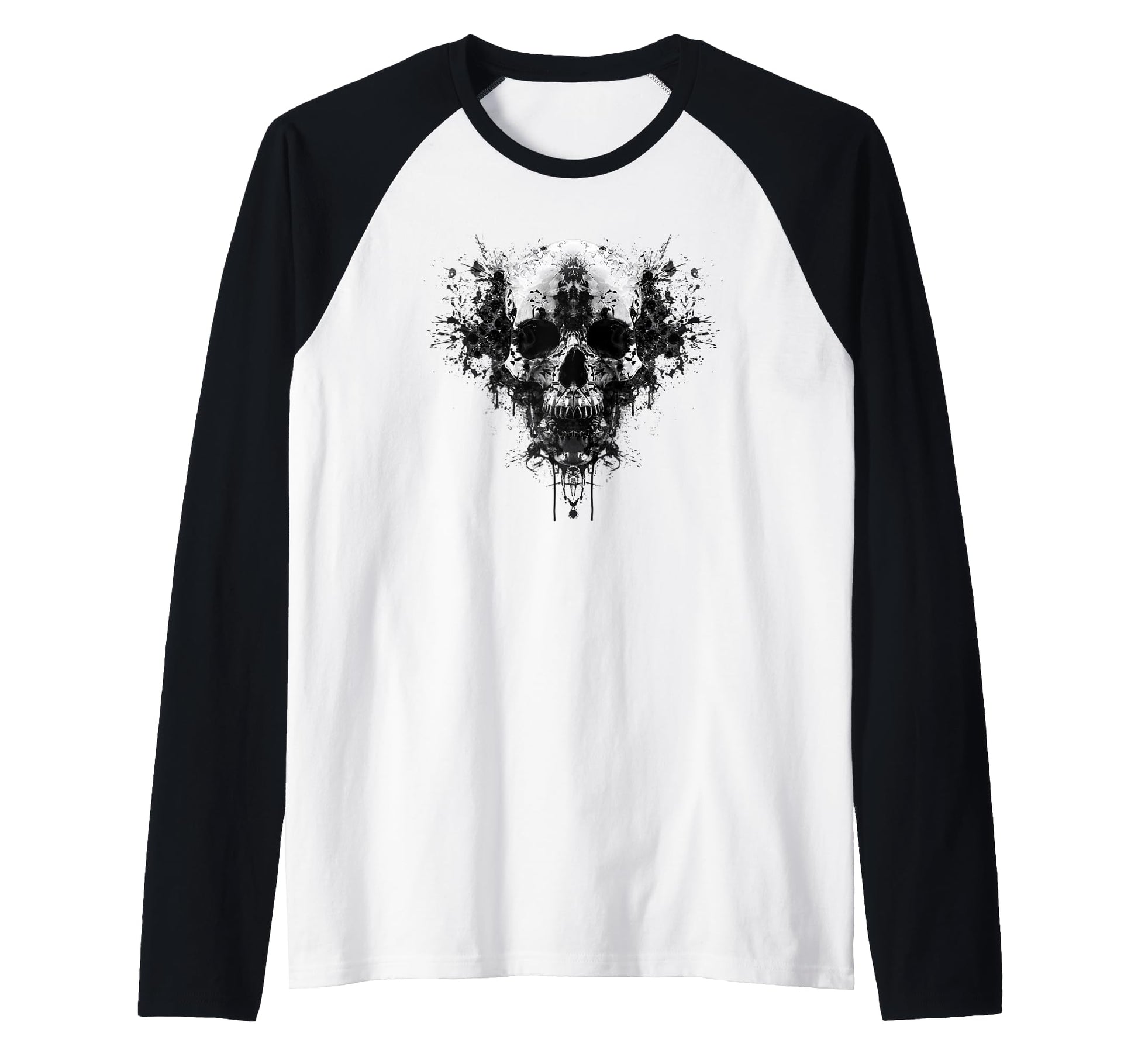 Symmetrical Ink Blot Test Occult Demon T-Shirt - Minimalist Print Men Women - T-Shirt, Sweatshirt, Hoodie
