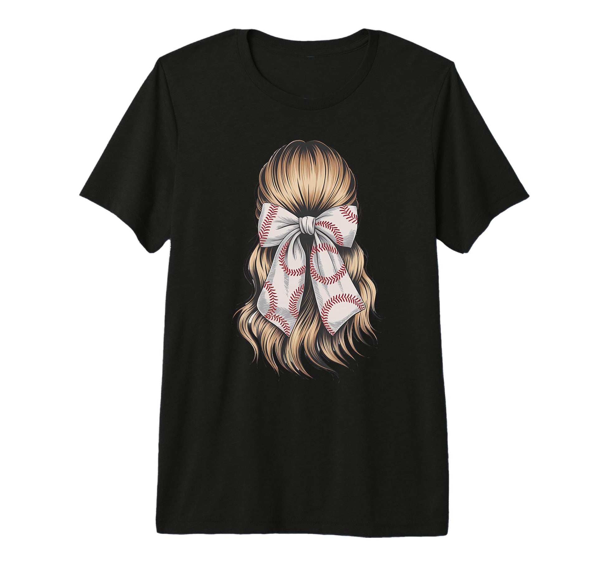 Baseball Coquette Bow Baseball T-Shirt - Casual Everyday Wear Unisex - T-Shirt, Sweatshirt, Hoodie