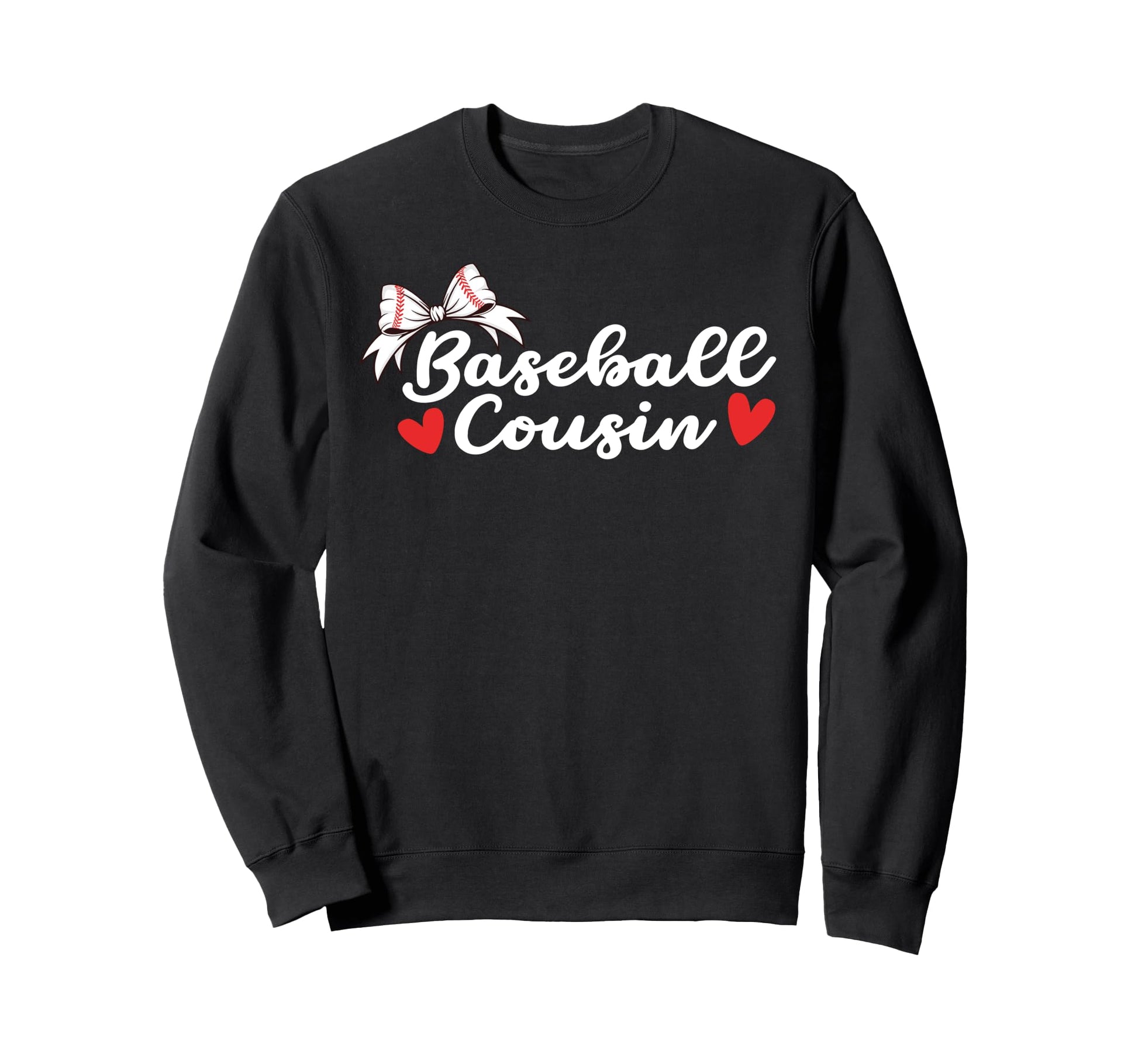Baseball Cousin Coquette Baseball Sweatshirt - Novelty Apparel Unisex - T-Shirt, Sweatshirt, Hoodie