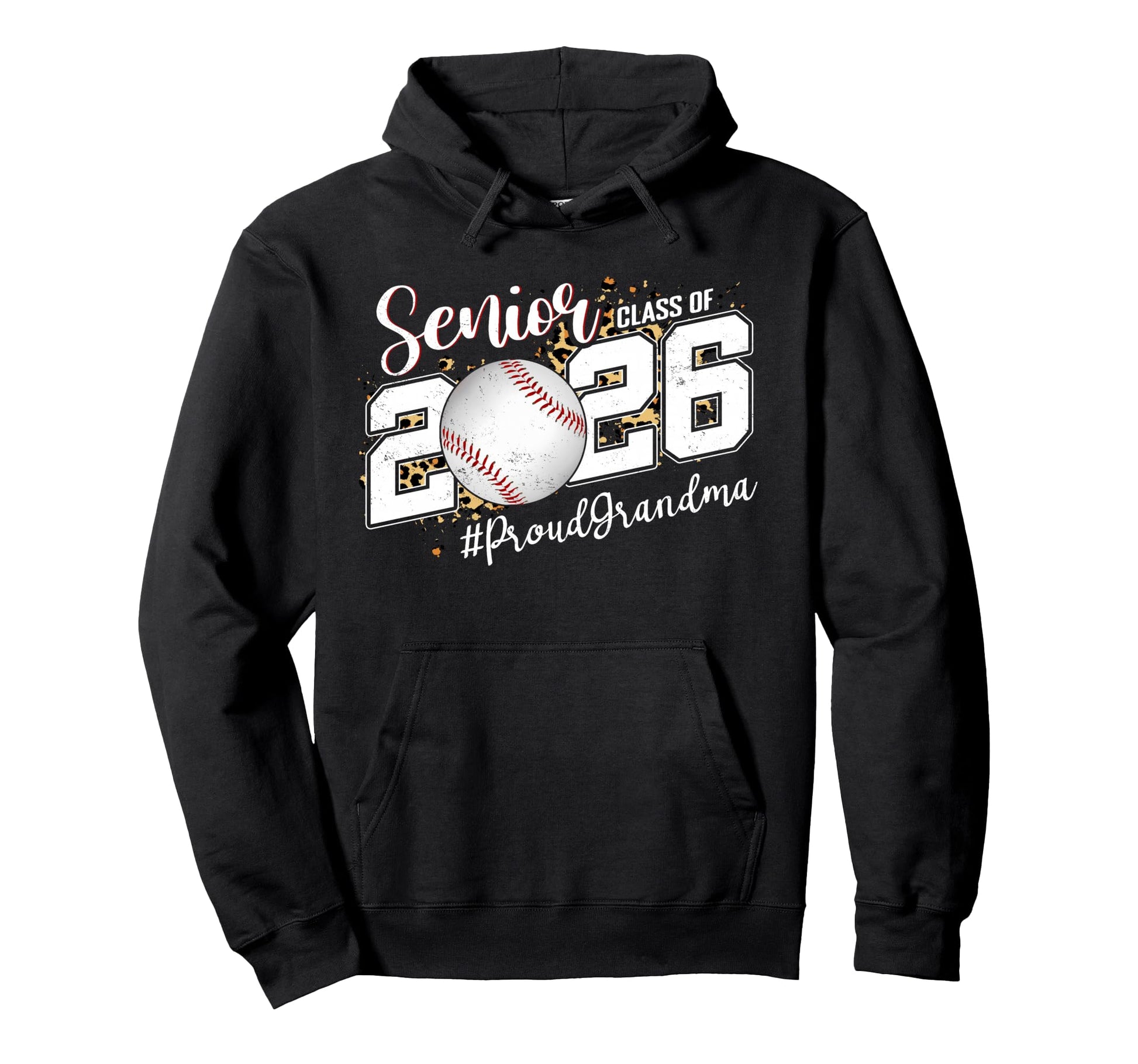 Proud Senior Grandma Class 2026 Hoodie - Casual Everyday Wear for Adults - T-Shirt, Sweatshirt, Hoodie