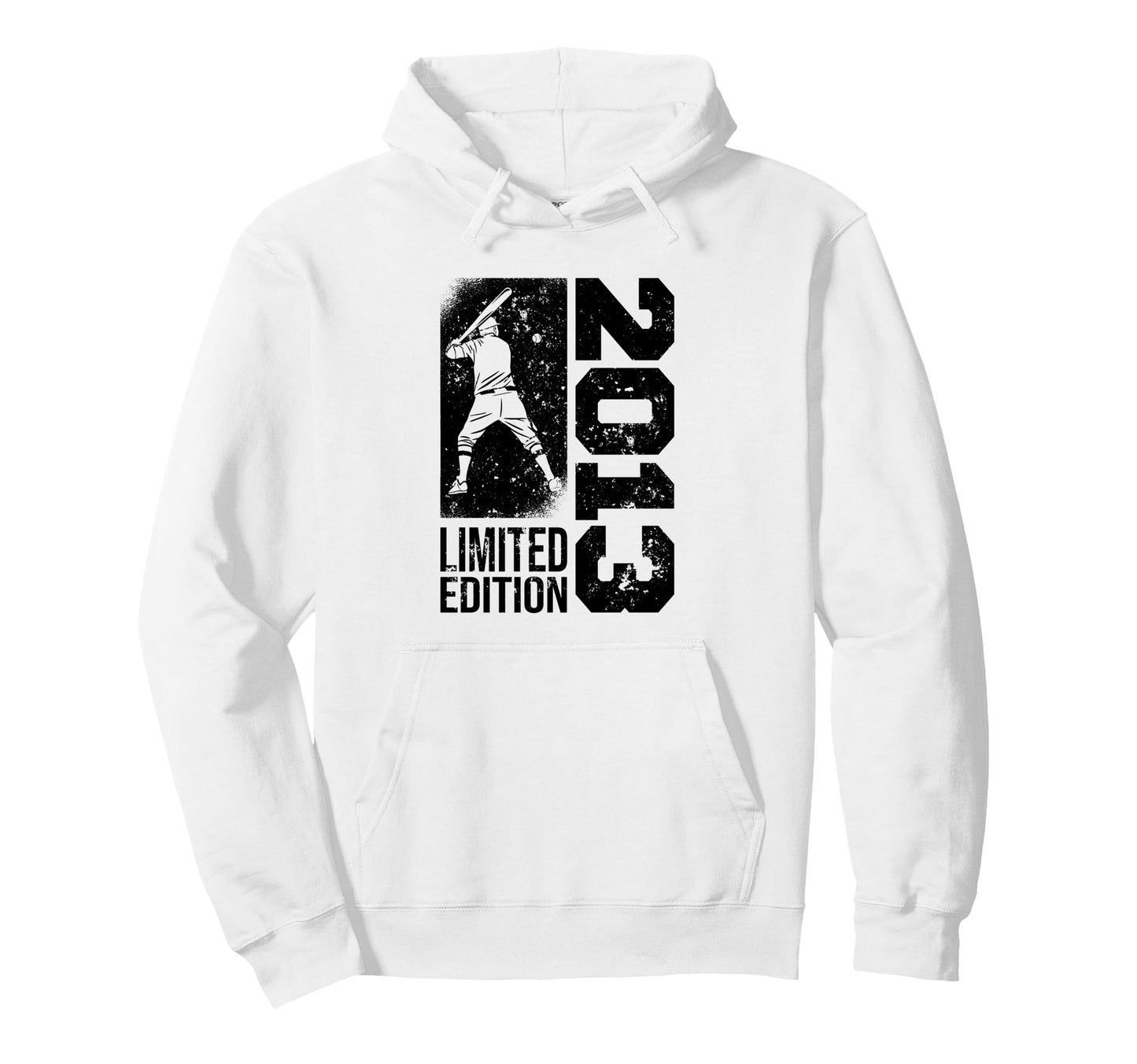 Baseball Player Born 2013 Birthday Hoodie - Streetwear Style Unisex - T-Shirt, Sweatshirt, Hoodie