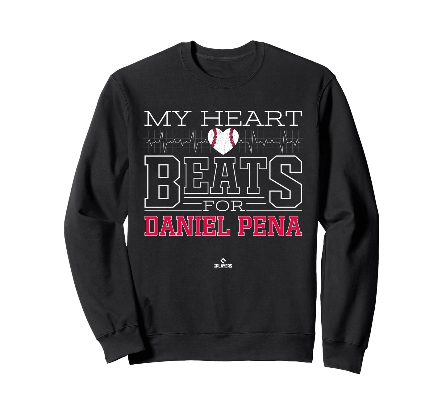 My Heart Beats Daniel Pena Prospect Sweatshirt - Trendy Graphic for Adults - T-Shirt, Sweatshirt, Hoodie