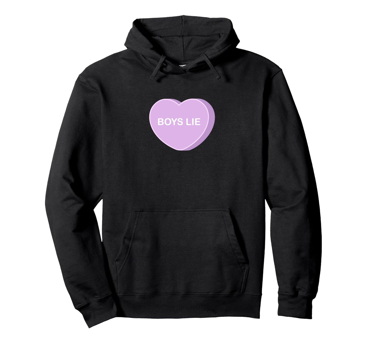 Lie Heart Candy Y2K Vibes Purple Im Hoodie - Fun Novelty Design Men Women - T-Shirt, Sweatshirt, Hoodie