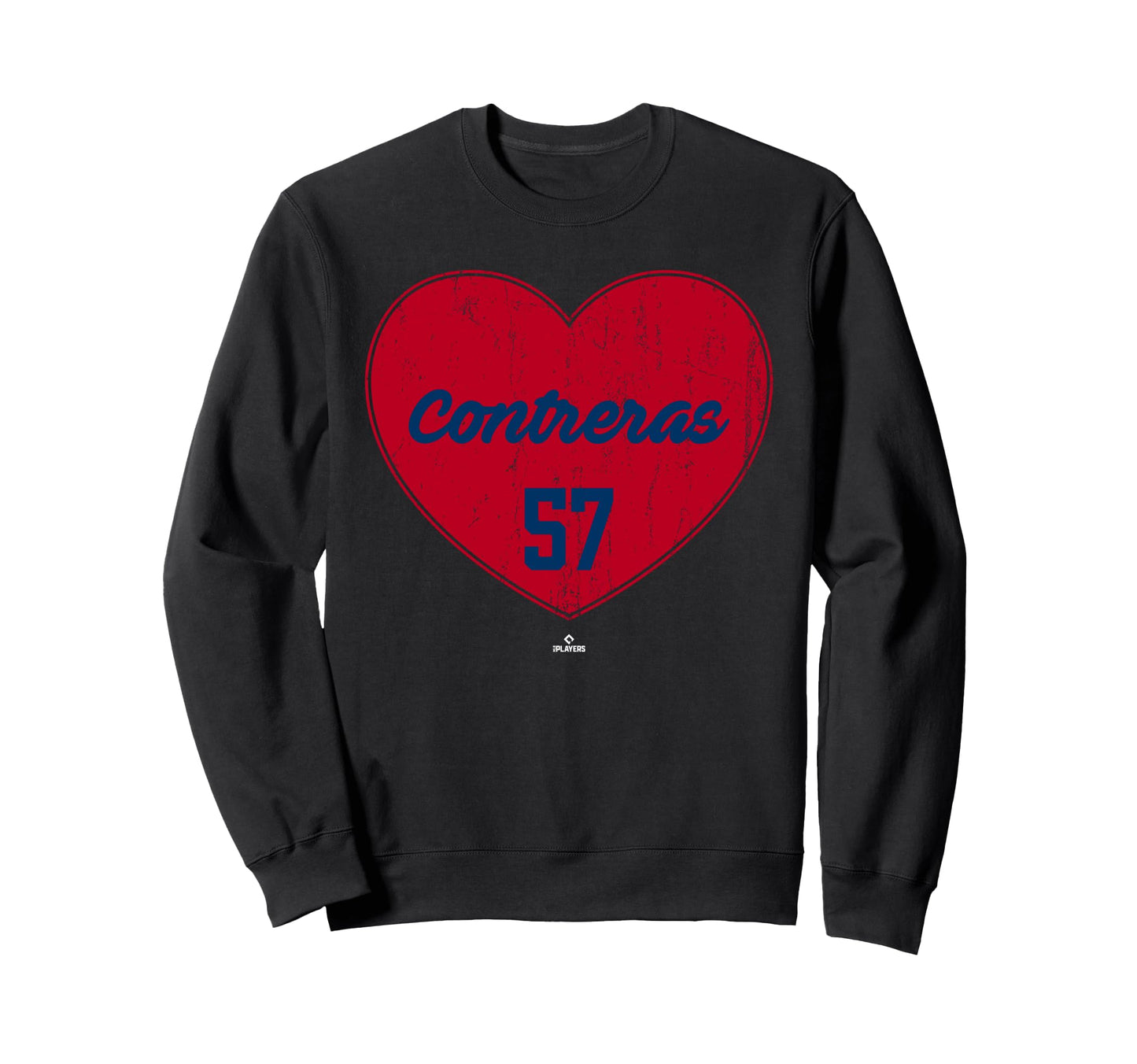 Distressed Heart Roansy Contreras Sweatshirt - Trendy Graphic for Adults - T-Shirt, Sweatshirt, Hoodie