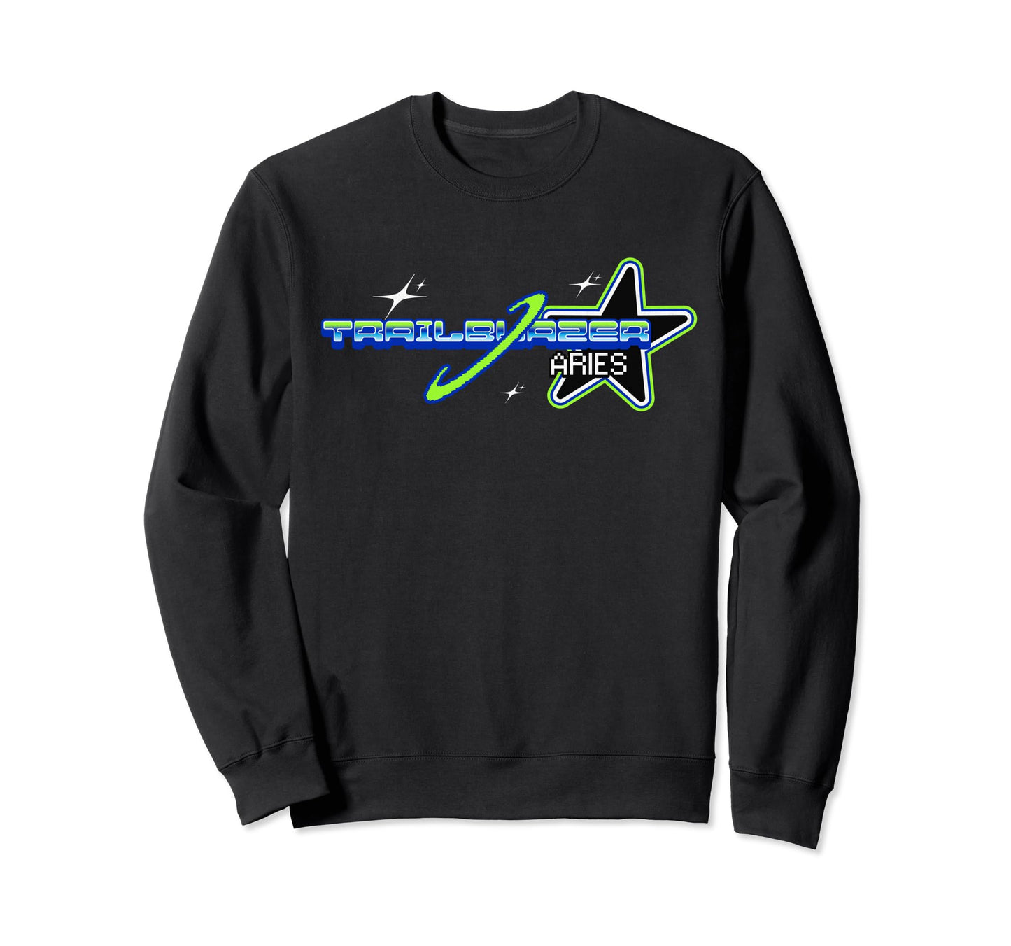Aries Trailblazer Y2K Astrology Sweatshirt - Streetwear Style for Adults - T-Shirt, Sweatshirt, Hoodie