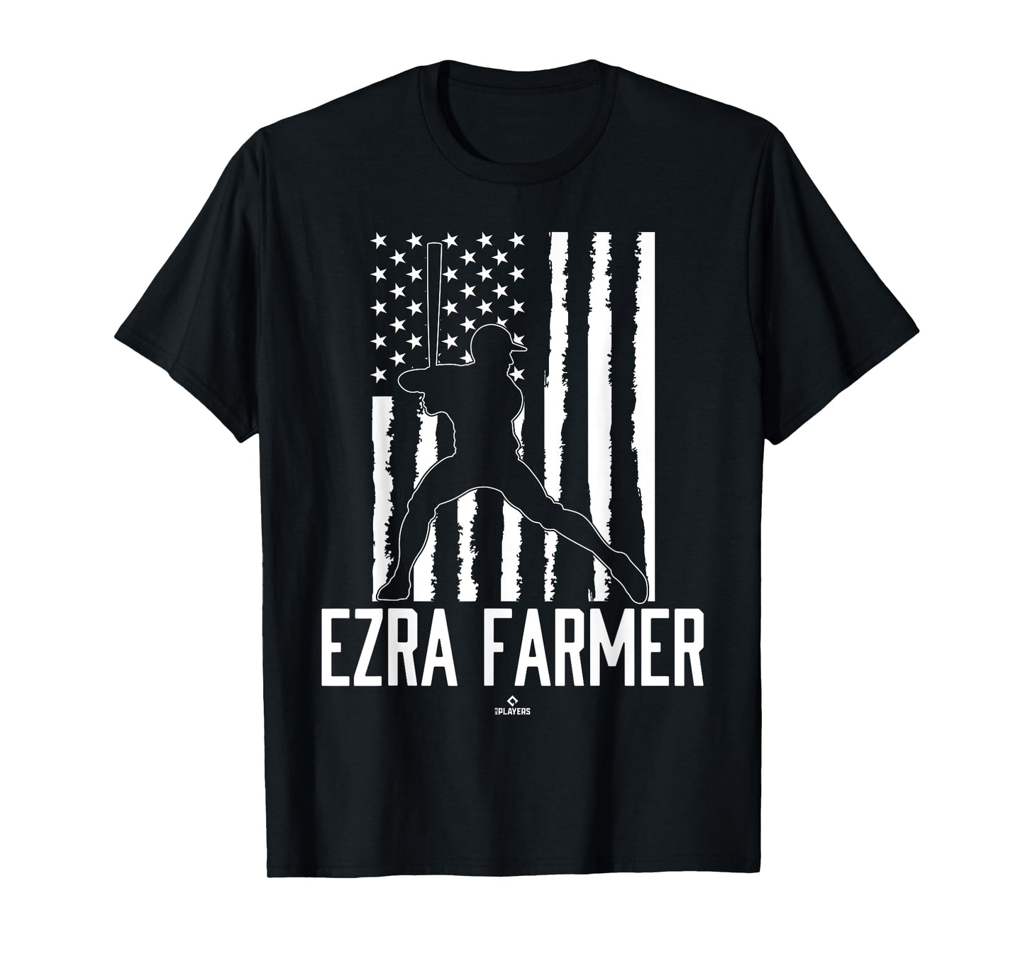 Distressed Flag Swing Ezra T-Shirt - Casual Everyday Wear for Adults - T-Shirt, Sweatshirt, Hoodie
