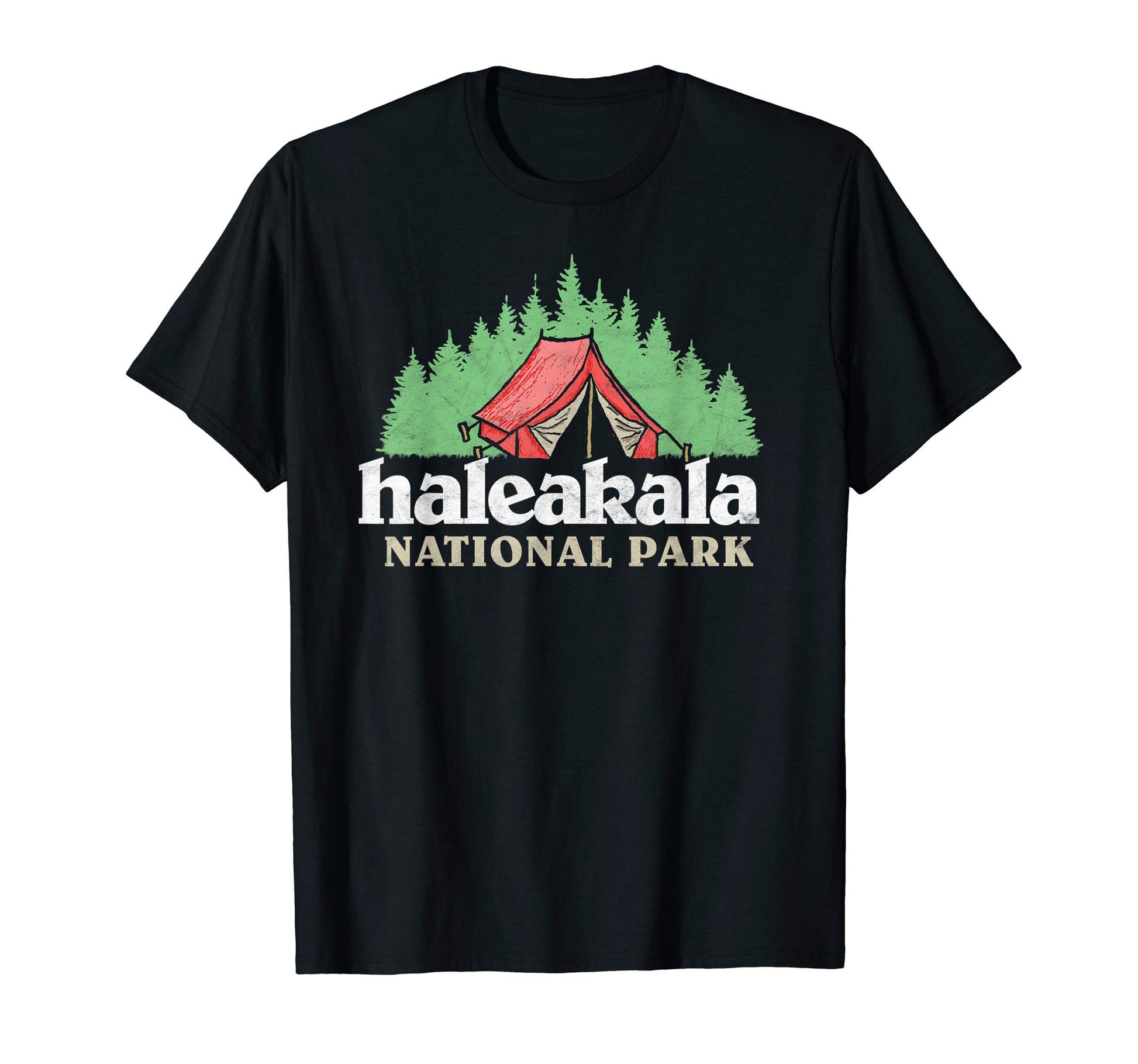 Haleakala National Park Tent Camping T-Shirt - Aesthetic Graphic Unisex - T-Shirt, Sweatshirt, Hoodie
