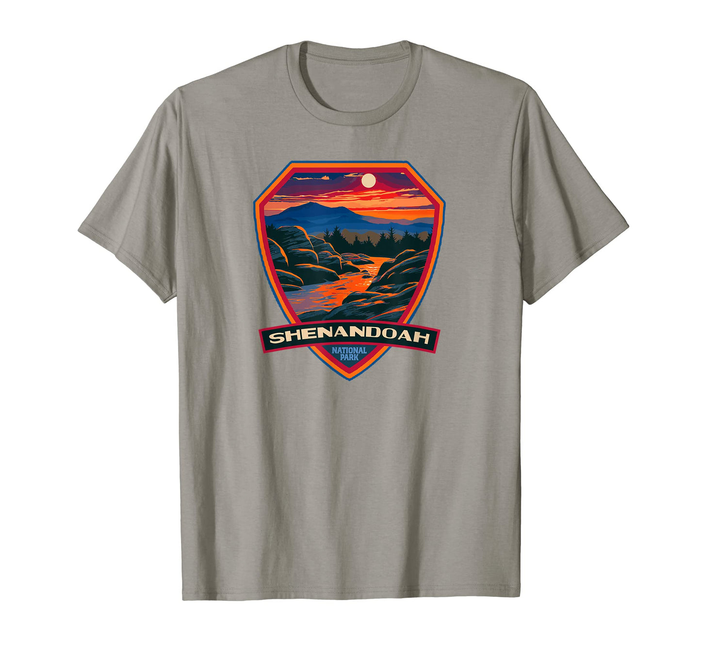 Shenandoah National Park Wpa Badge T-Shirt - Graphic Print for Adults - T-Shirt, Sweatshirt, Hoodie
