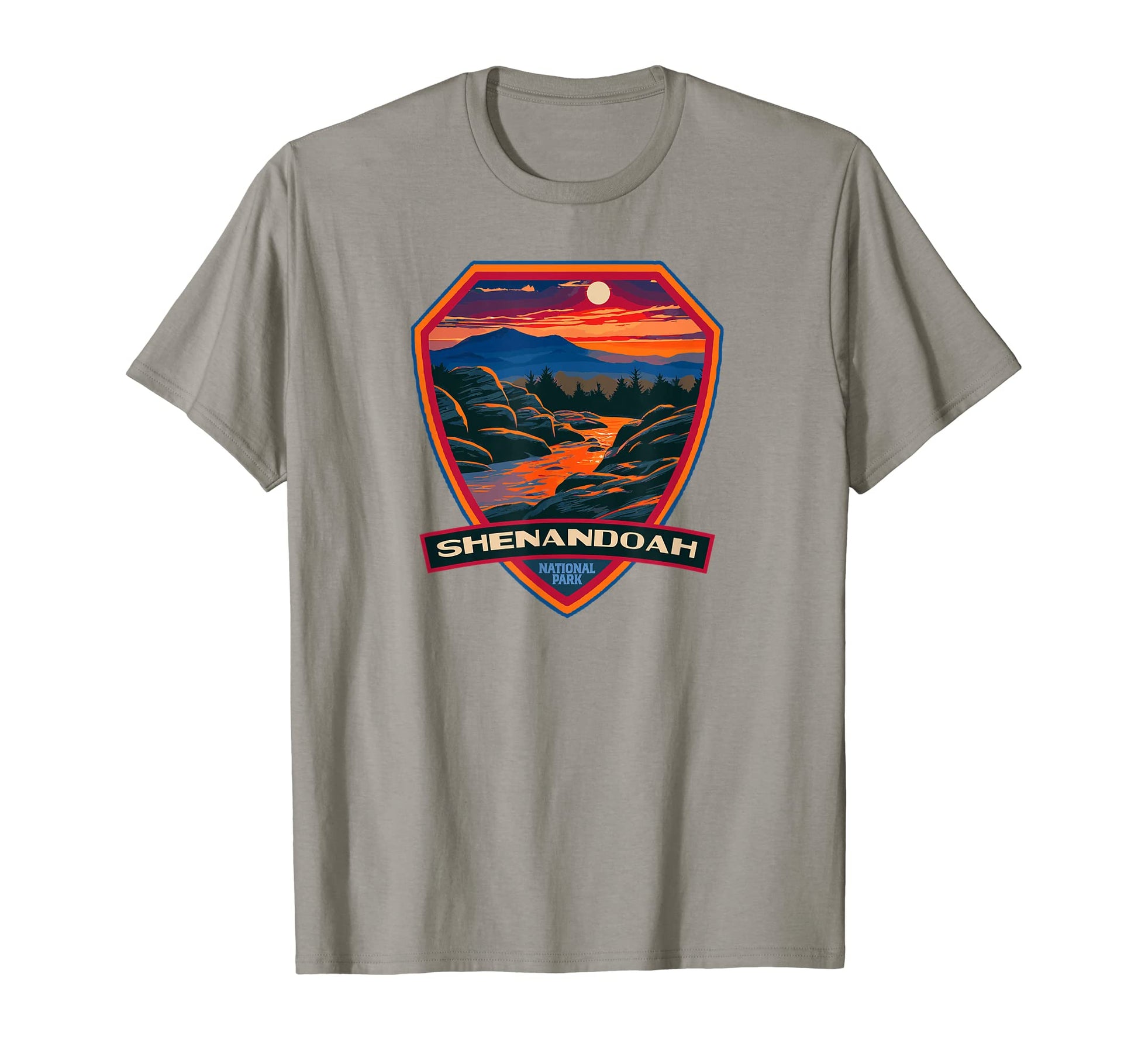 Shenandoah National Park Wpa Badge T-Shirt - Graphic Print for Adults - T-Shirt, Sweatshirt, Hoodie