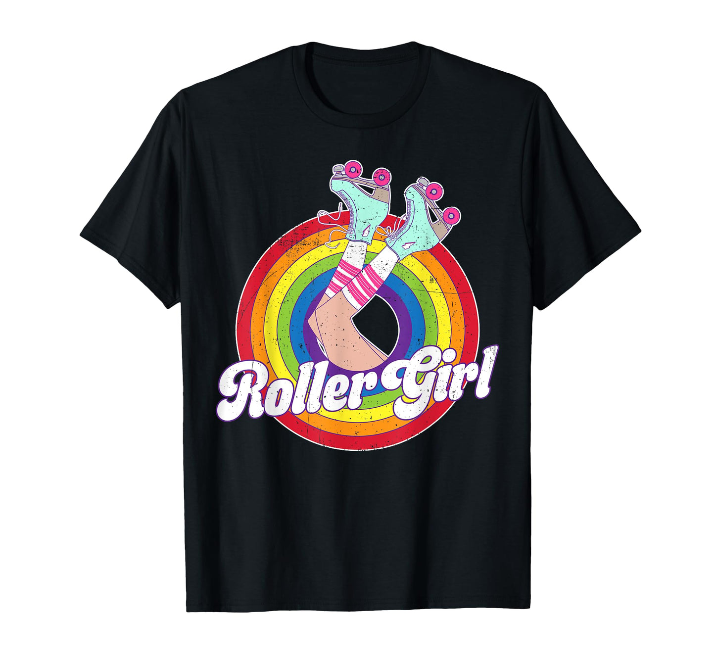 Roller Skating 70S 80S Skates T-Shirt - Graphic Print for Adults - T-Shirt, Sweatshirt, Hoodie