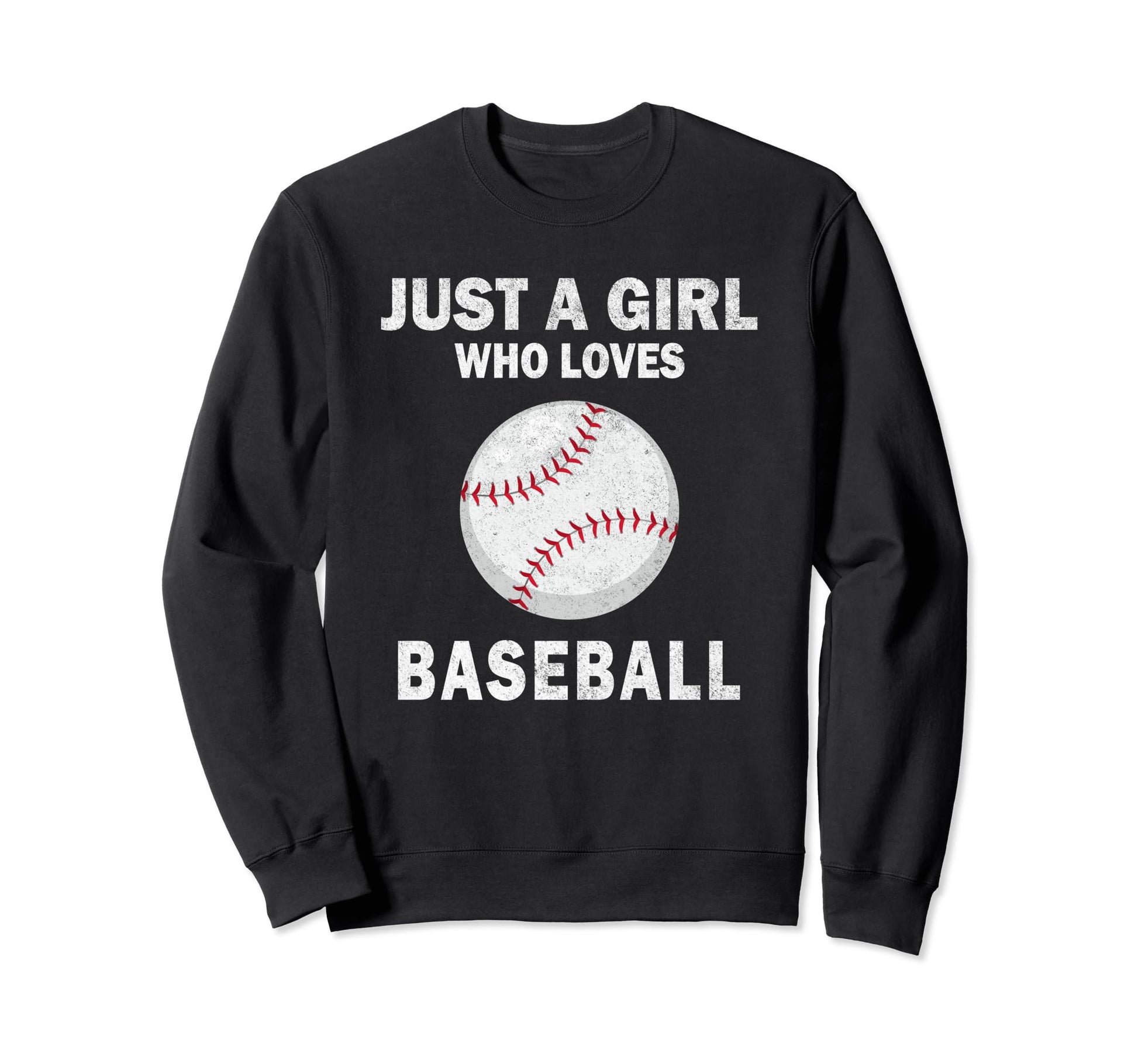 Just Who Loves Baseball Sport And Sweatshirt - Unique Graphic for Adults - T-Shirt, Sweatshirt, Hoodie