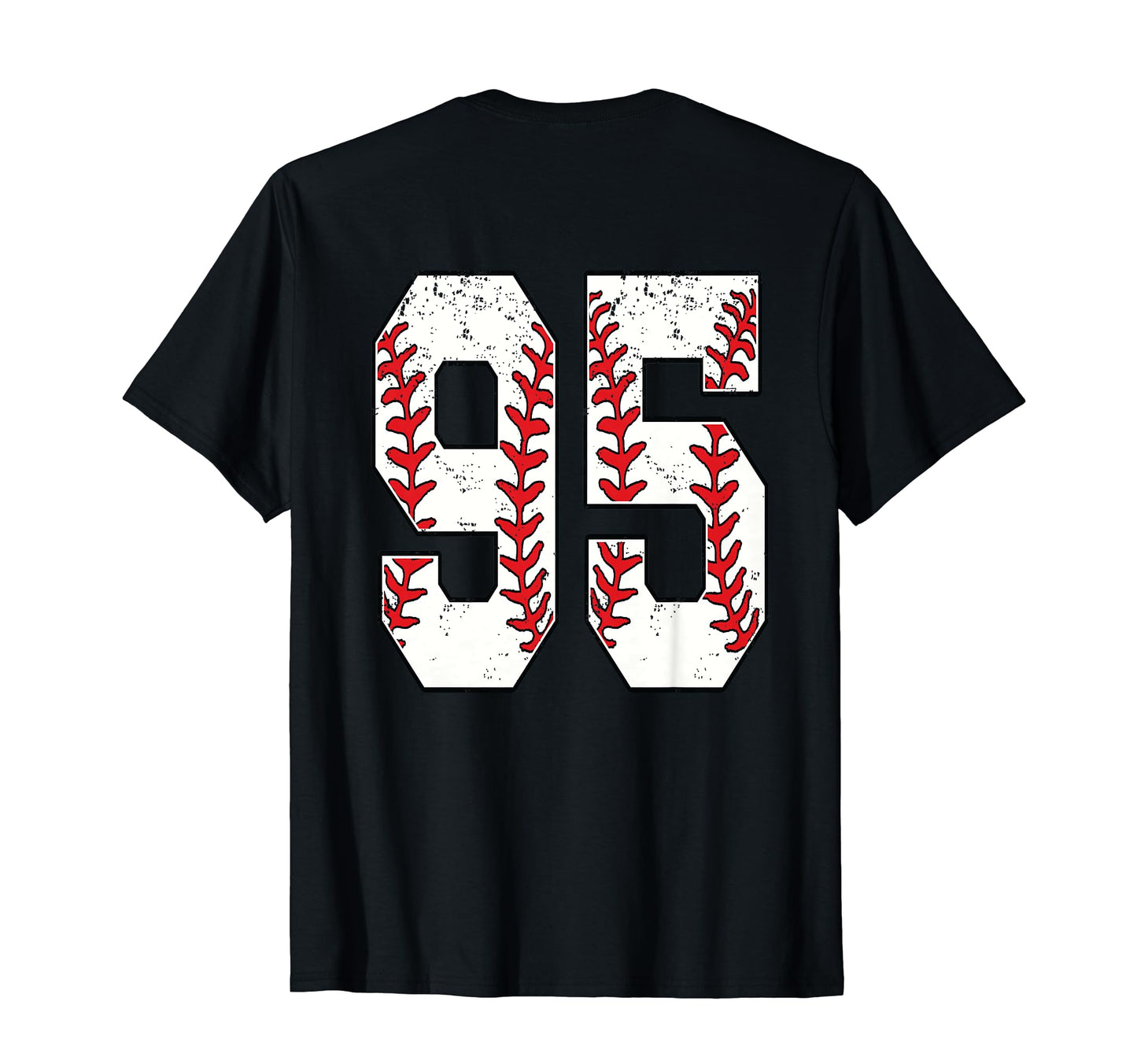 Number 95 Baseball Jersey Number 95 Back T-Shirt - Unique Graphic Unisex - T-Shirt, Sweatshirt, Hoodie