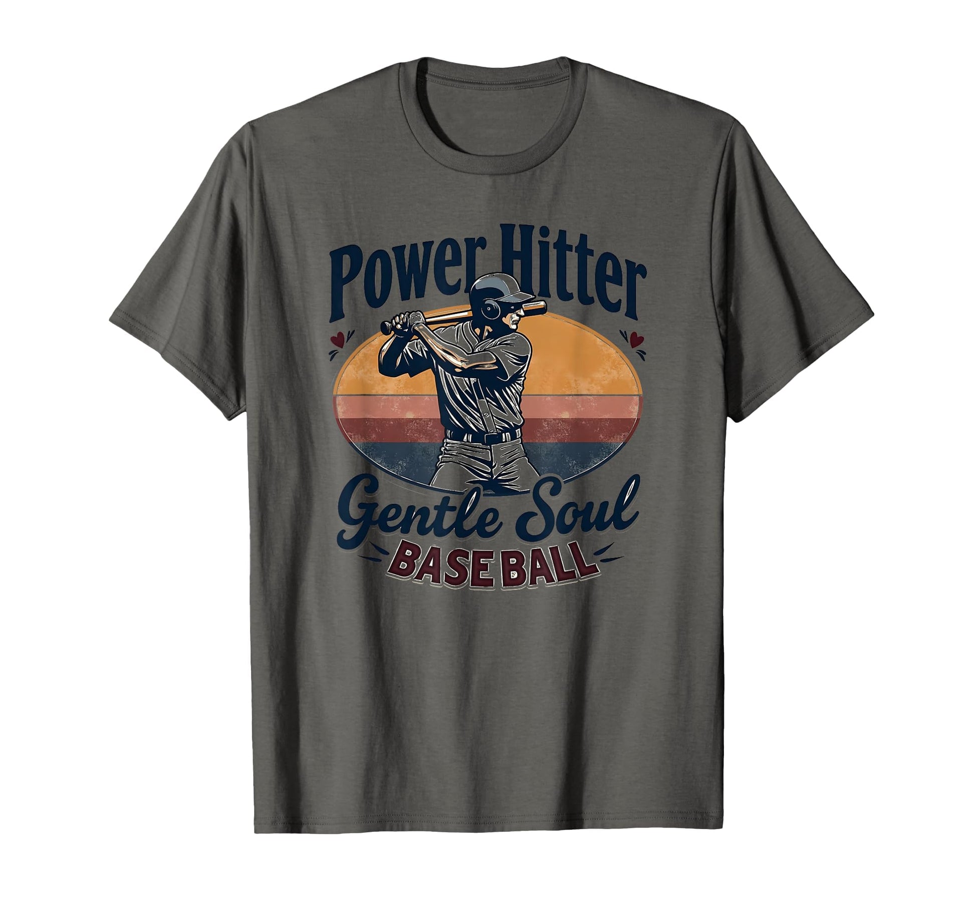 Power Hitter Gentle Soul 6432 T-Shirt - Casual Everyday Wear for Adults - T-Shirt, Sweatshirt, Hoodie