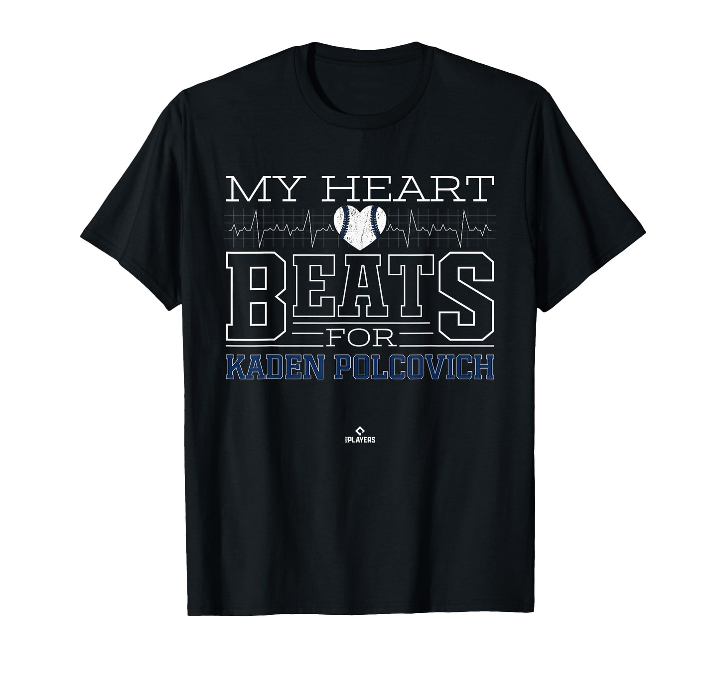 My Heart Beats Kaden Polcovich Prospect T-Shirt - Novelty Apparel Unisex - T-Shirt, Sweatshirt, Hoodie
