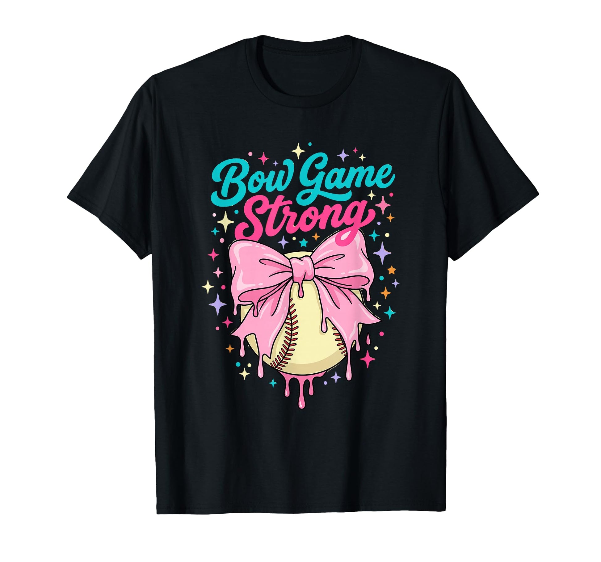 Bow Game Strong Baseball Softball Player T-Shirt - Unique Graphic Men Women - T-Shirt, Sweatshirt, Hoodie