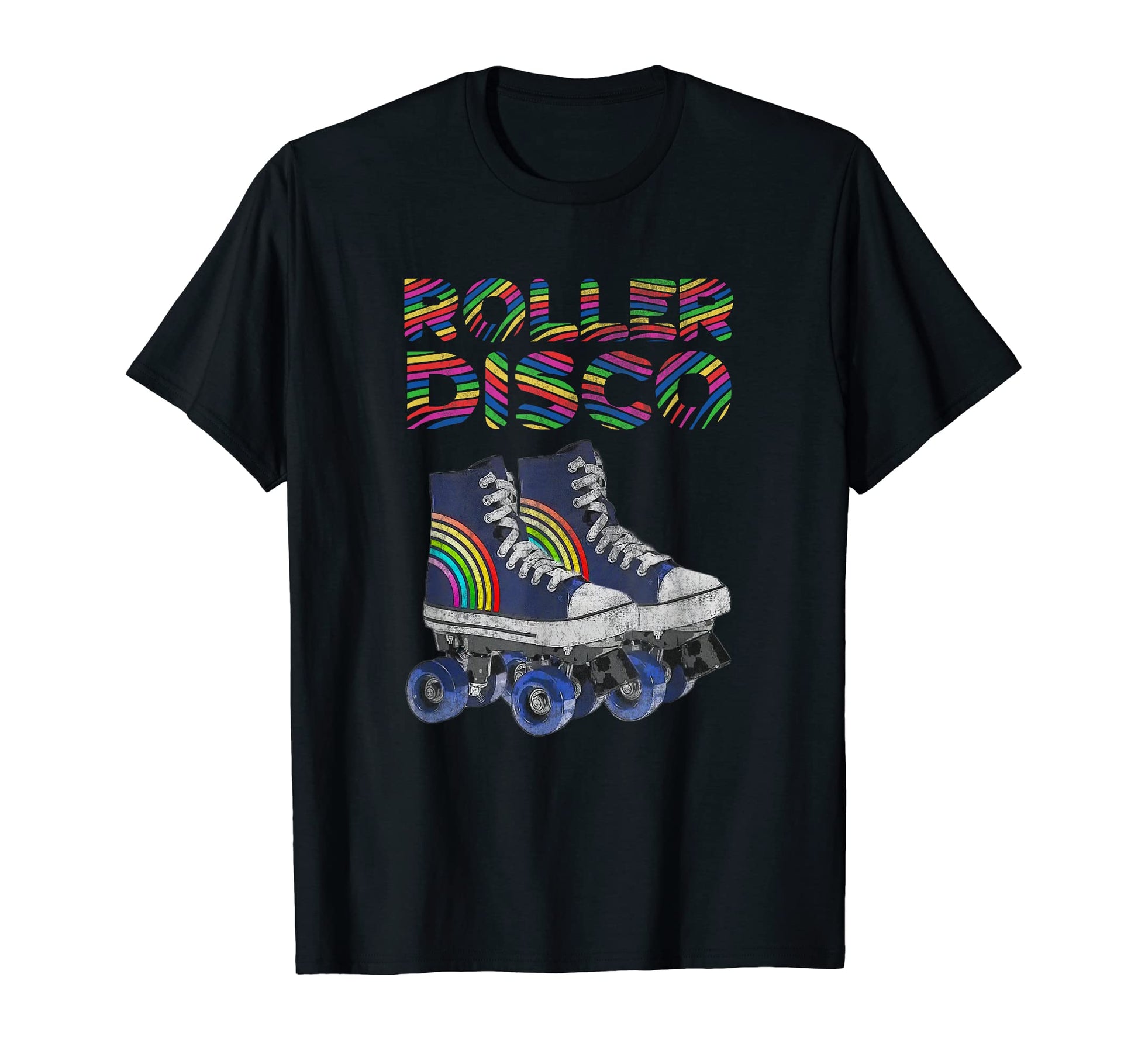 Roller Disco 70S And 80S Rollerblades T-Shirt - Custom Art Print Men Women - T-Shirt, Sweatshirt, Hoodie
