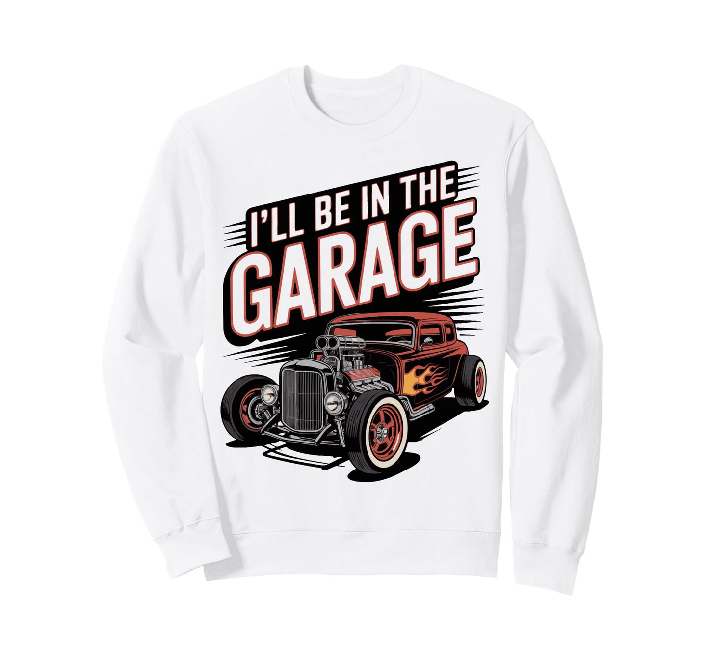 Cars Automobile Car Show Mechanics Sweatshirt - Unique Graphic Unisex - T-Shirt, Sweatshirt, Hoodie