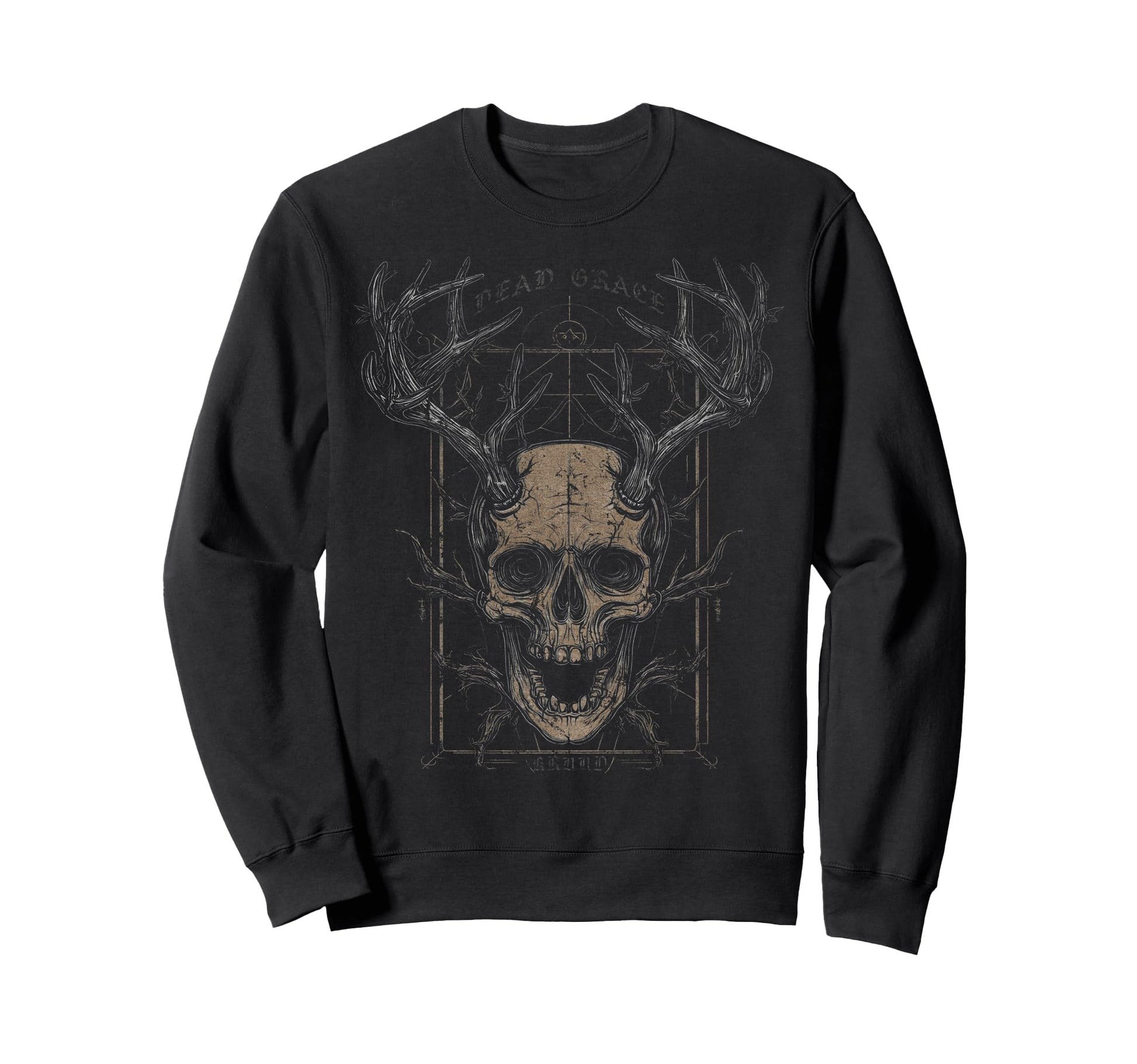 Gothic Punk Dark Y2K Streetwear Sweatshirt - Streetwear Style for Adults - T-Shirt, Sweatshirt, Hoodie