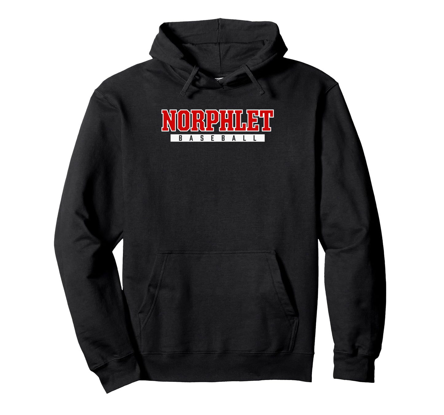 Norphlet High School Baseball Hoodie - Minimalist Print Unisex - T-Shirt, Sweatshirt, Hoodie