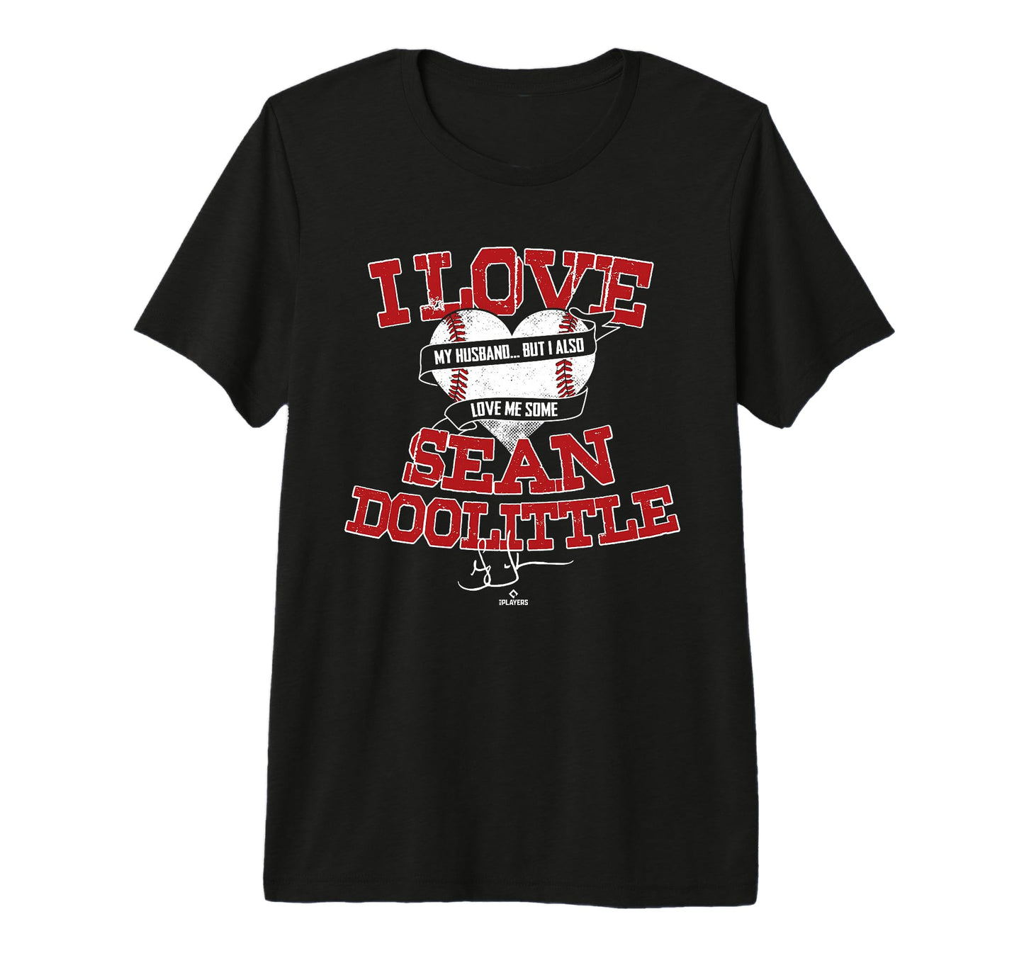 I Love Sean Doolittle Tri Blend T-Shirt - Custom Art Print Unisex - T-Shirt, Sweatshirt, Hoodie