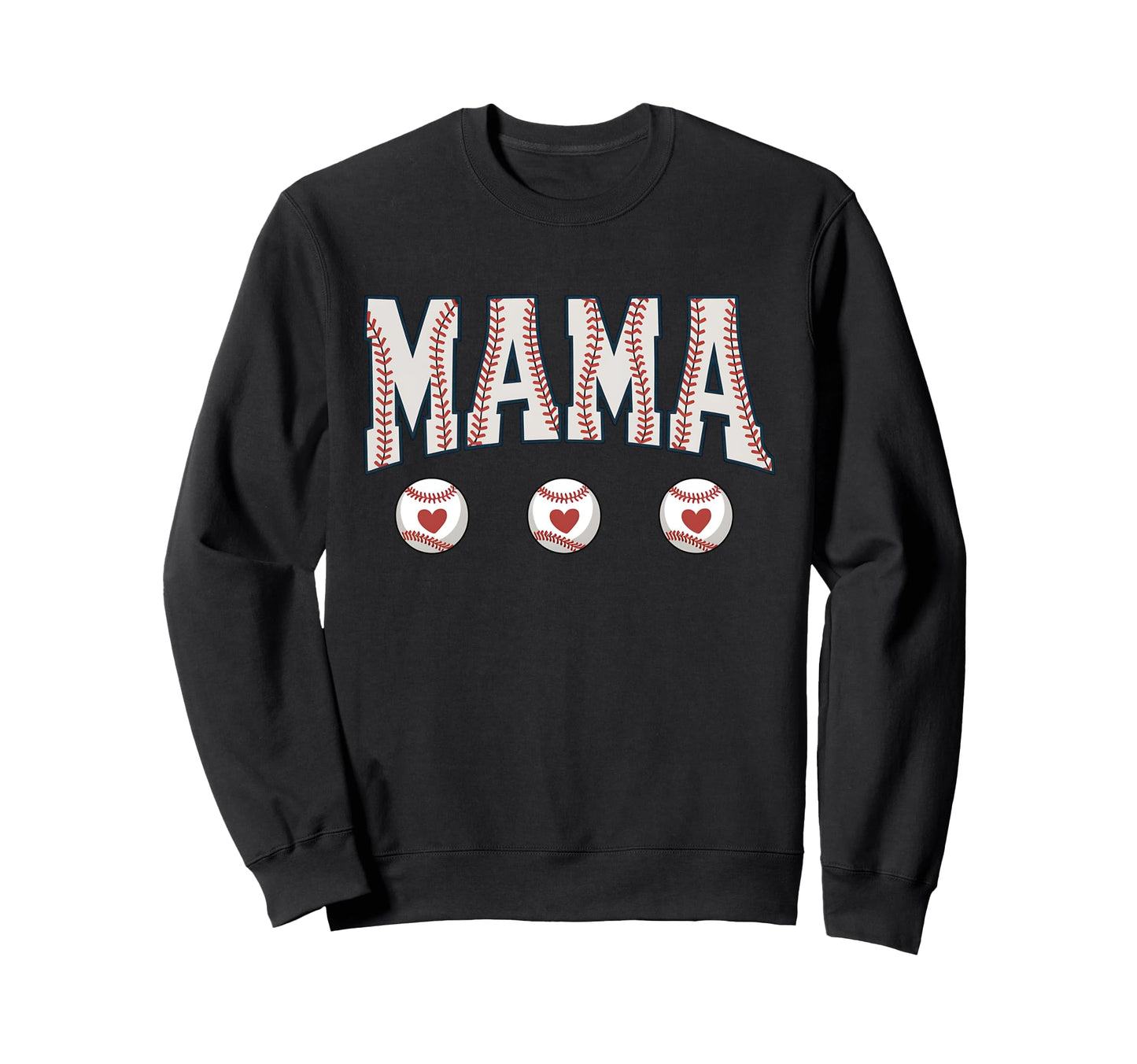 Coquette American Baseball Mom Mama Sweatshirt - Novelty Apparel Unisex - T-Shirt, Sweatshirt, Hoodie