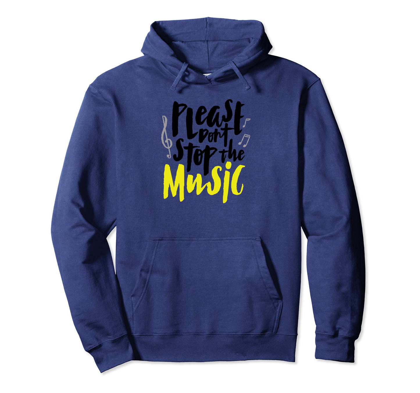 Pitch Please Dont Stop Music Yellow Hoodie - Minimalist Print for Adults - T-Shirt, Sweatshirt, Hoodie
