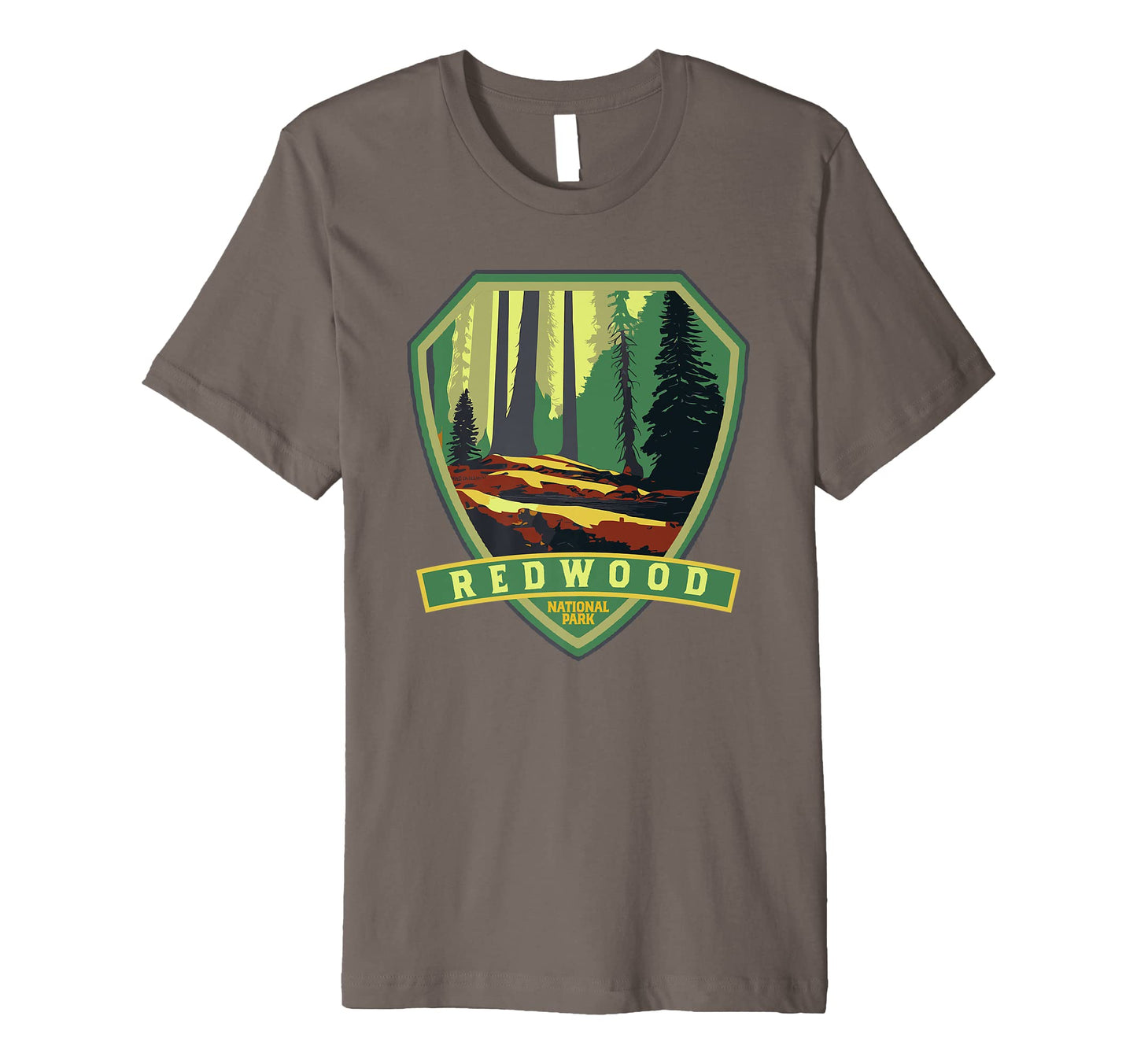 Redwood National Park Wpa Badge T-Shirt - Unique Graphic Unisex - T-Shirt, Sweatshirt, Hoodie