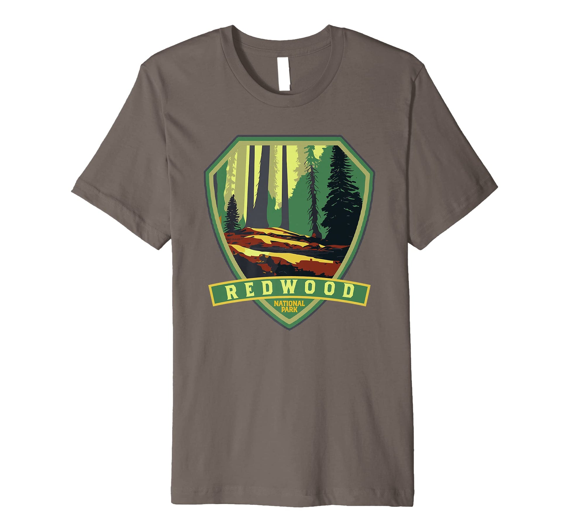 Redwood National Park Wpa Badge T-Shirt - Unique Graphic Unisex - T-Shirt, Sweatshirt, Hoodie