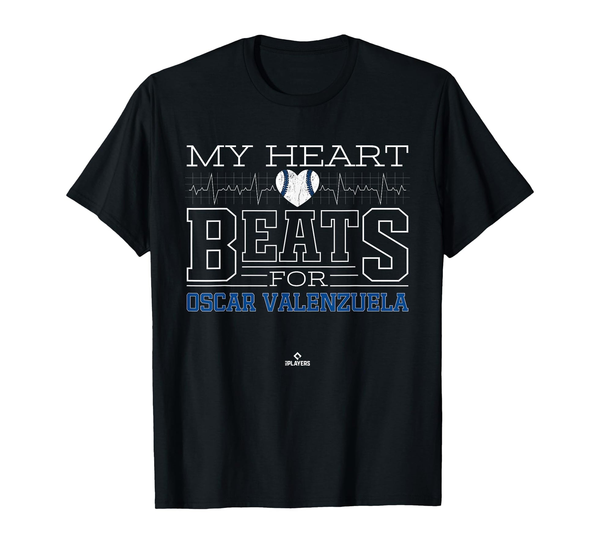 My Heart Beats Oscar Valenzuela T-Shirt - Minimalist Print for Adults - T-Shirt, Sweatshirt, Hoodie
