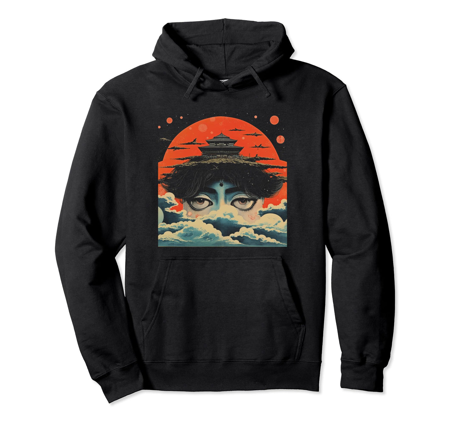 Japanese Y2K Aesthetic Surreal Tokyo Hoodie - Streetwear Style for Adults - T-Shirt, Sweatshirt, Hoodie