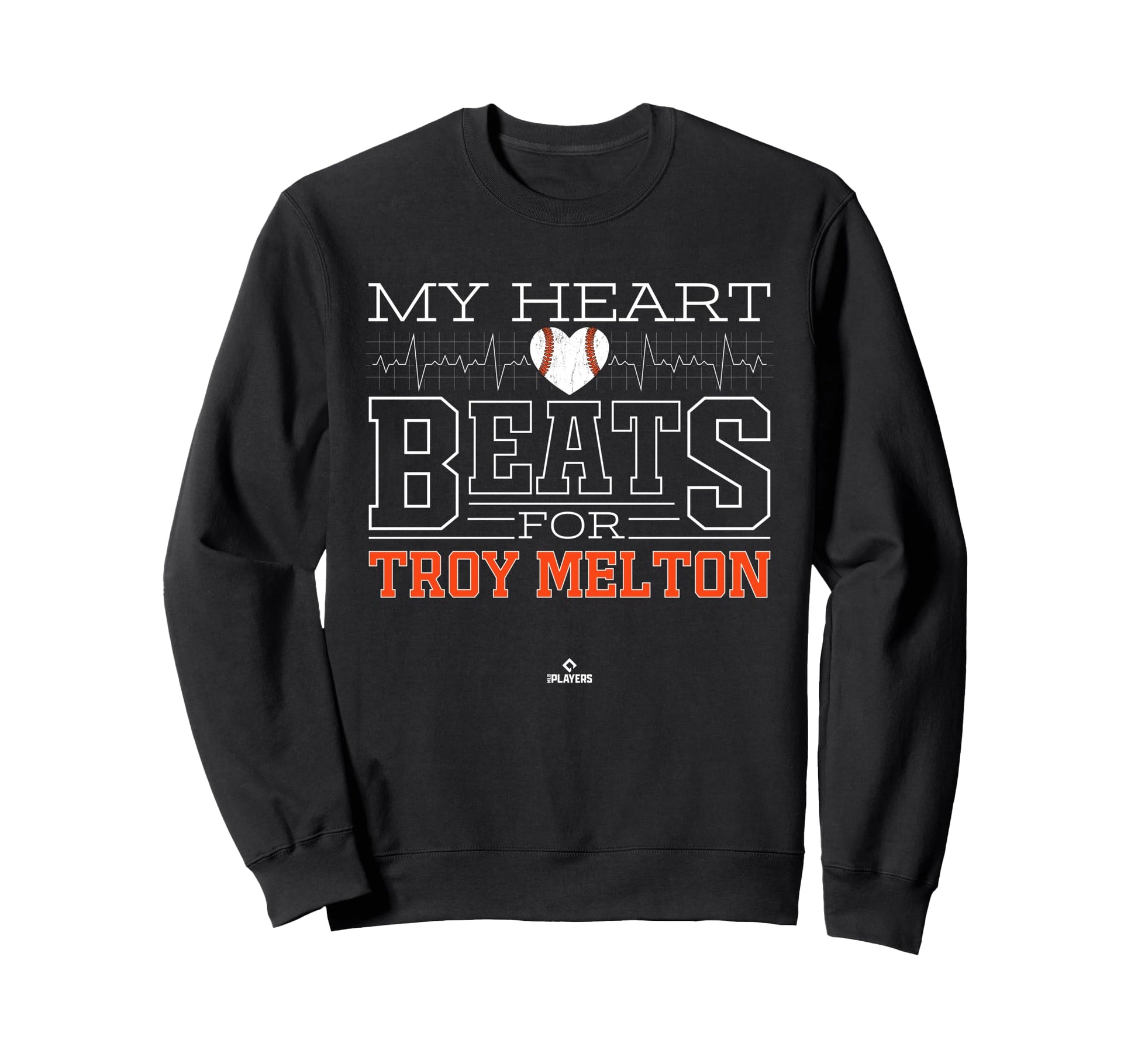 My Heart Beats Troy Melton Sweatshirt - Aesthetic Graphic for Adults - T-Shirt, Sweatshirt, Hoodie