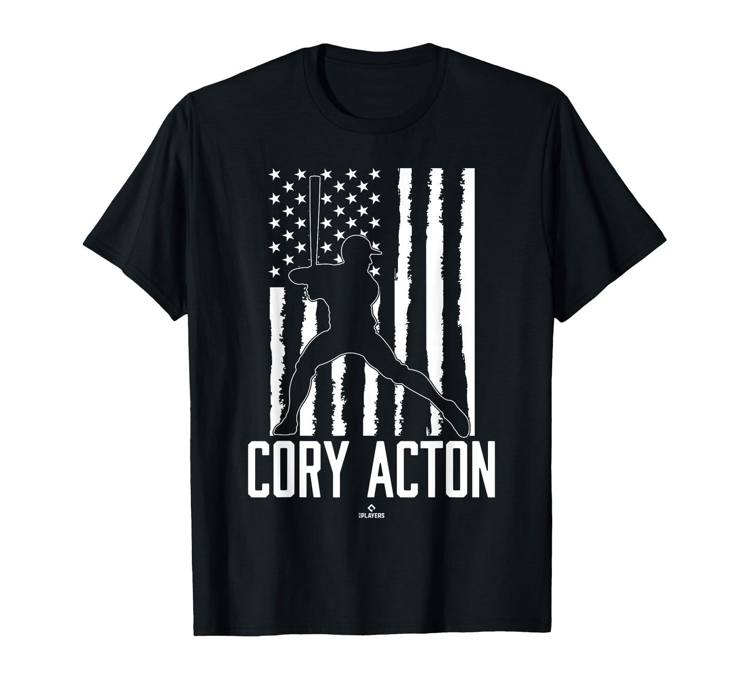 Distressed Flag Swing Cory Acton T-Shirt - Unique Graphic for Adults - T-Shirt, Sweatshirt, Hoodie