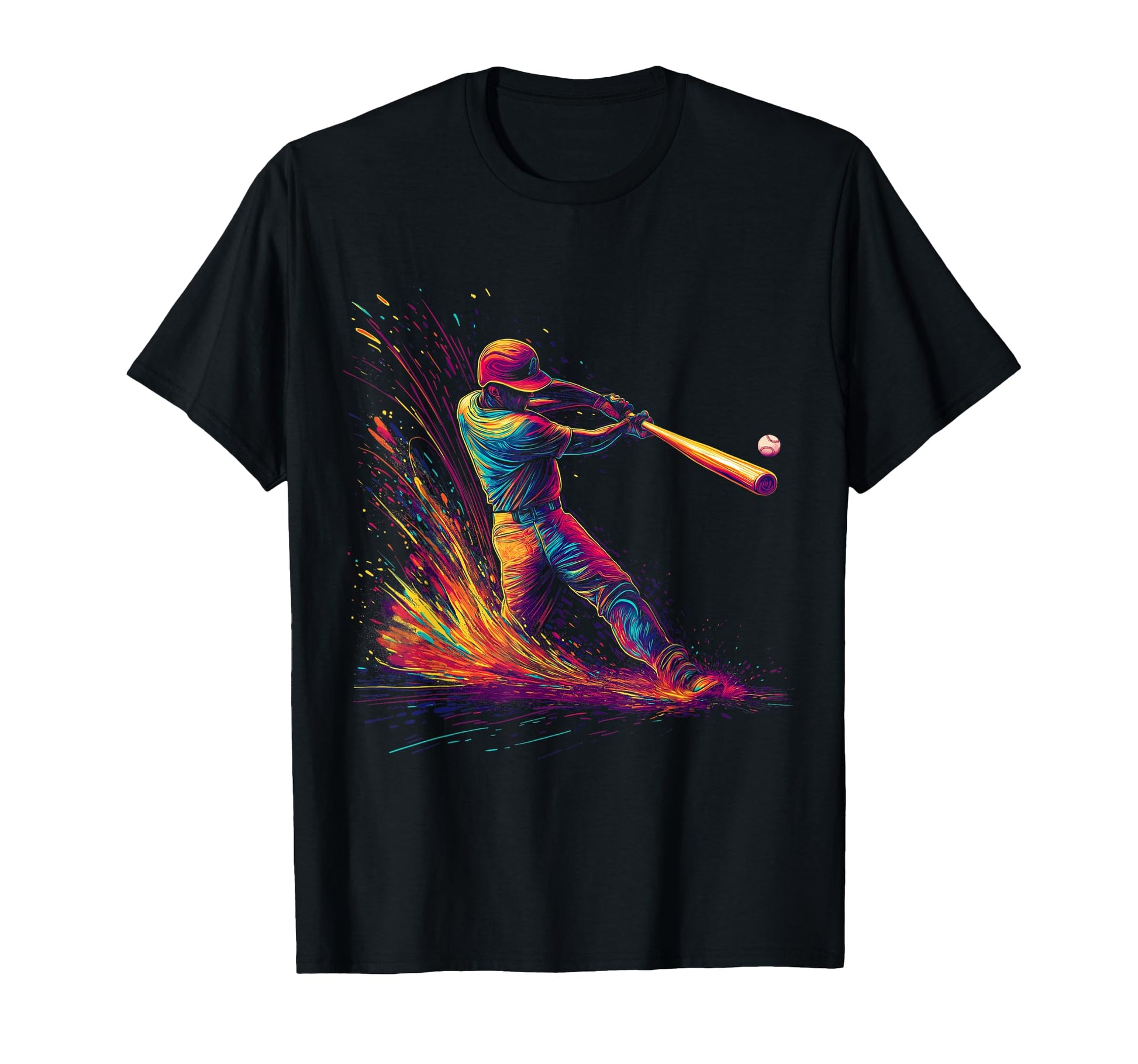 Baseball Hitter Batter Swing Momentum T-Shirt - Fun Novelty Design Unisex - T-Shirt, Sweatshirt, Hoodie